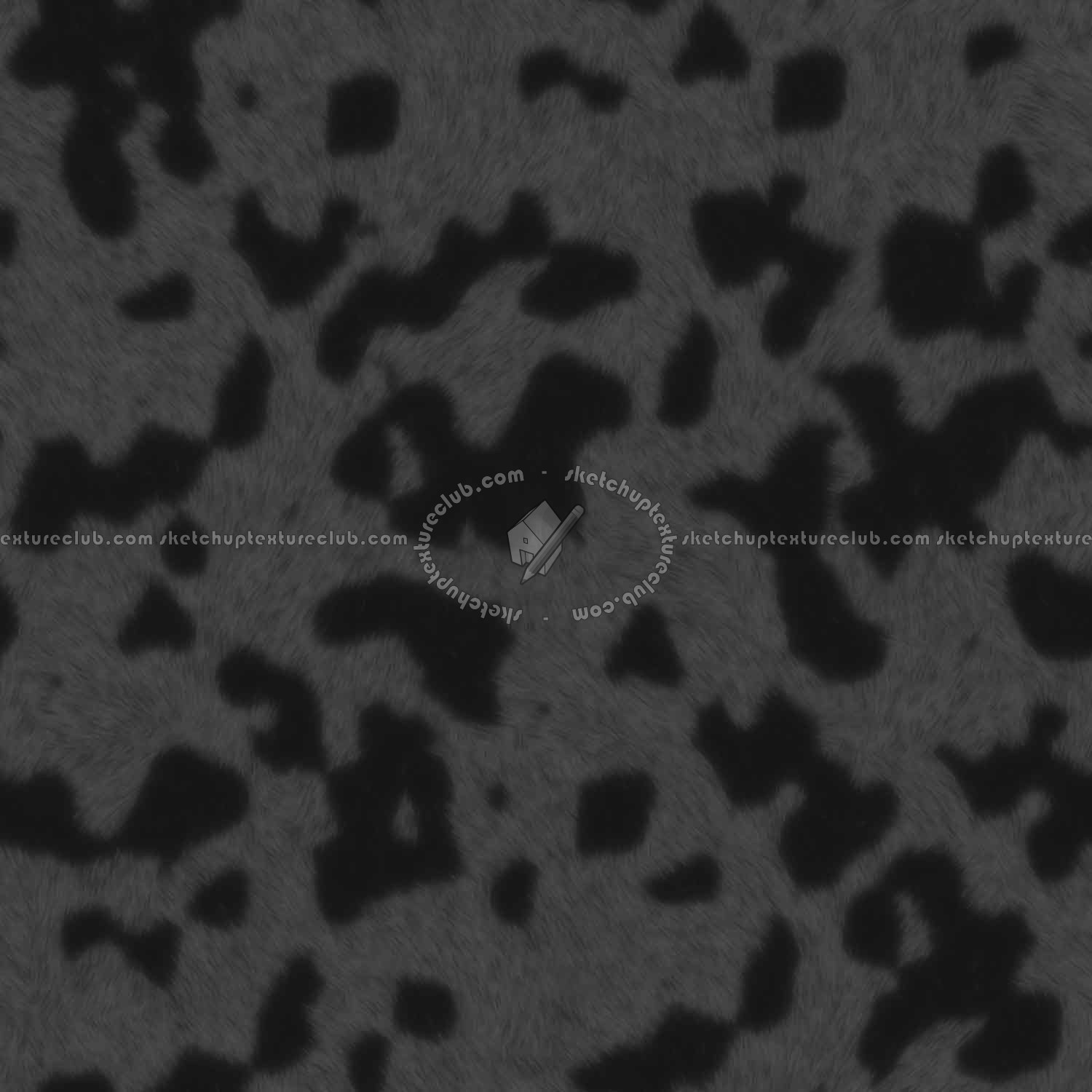 Textures   -   MATERIALS   -   FUR ANIMAL  - Dalmatian dog animal fur texture seamless 09563 - Displacement