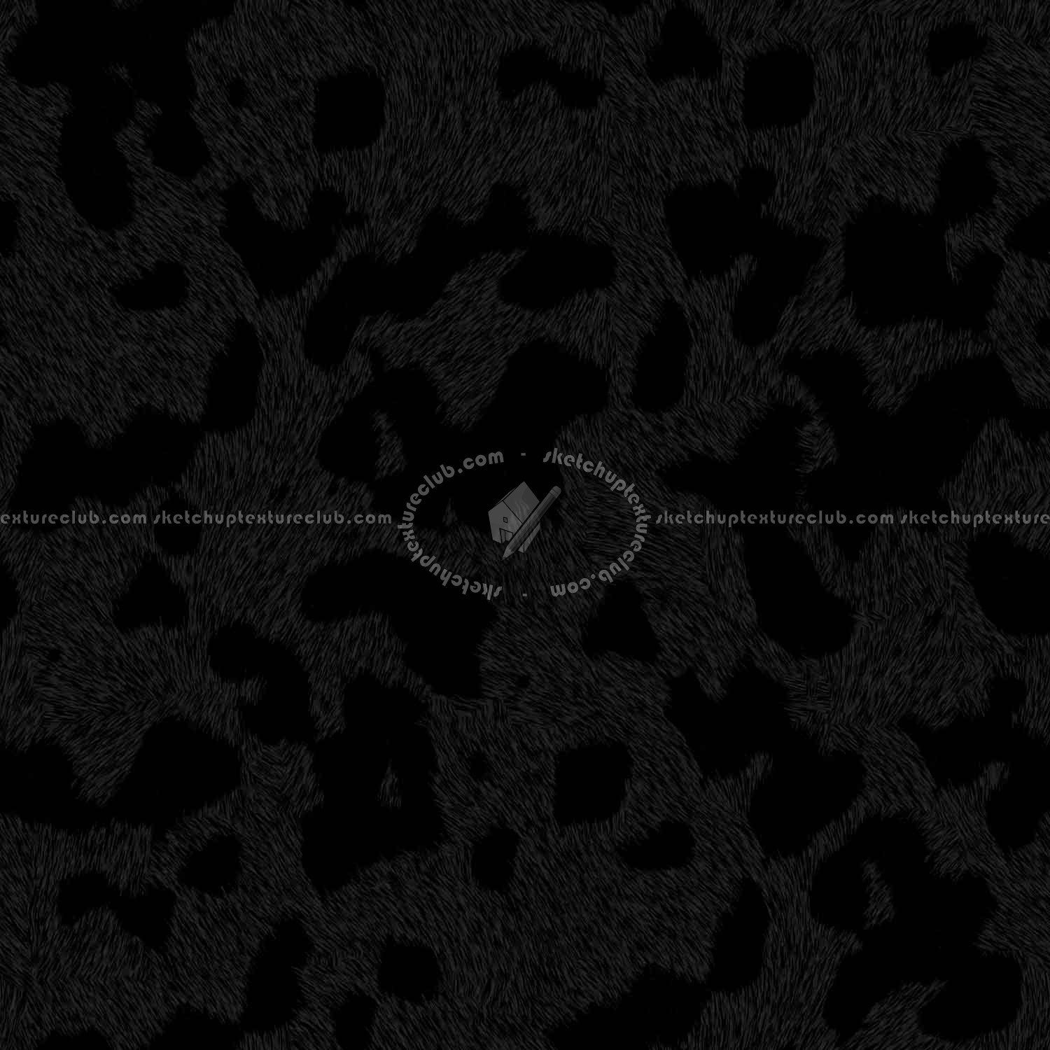 Textures   -   MATERIALS   -   FUR ANIMAL  - Dalmatian dog animal fur texture seamless 09563 - Specular