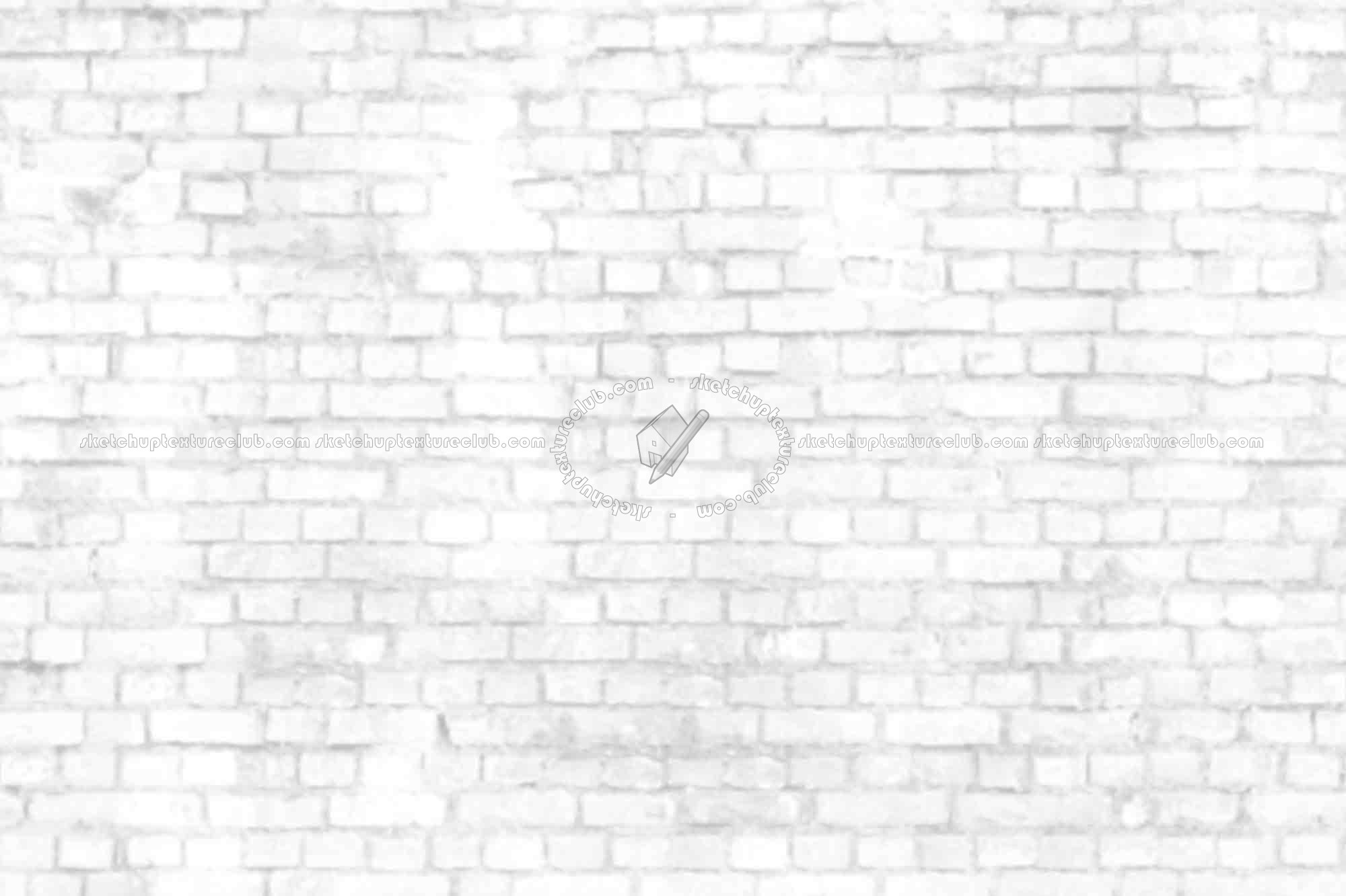 Textures   -   ARCHITECTURE   -   BRICKS   -   Damaged bricks  - Damaged bricks texture seamless 00114 - Ambient occlusion