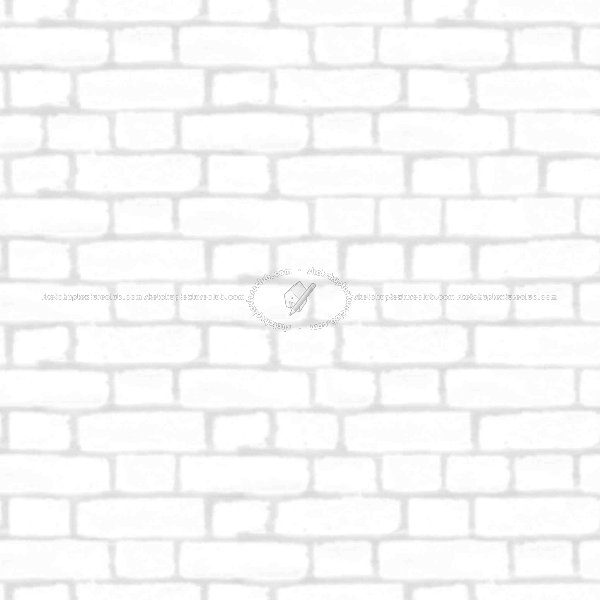 Textures   -   ARCHITECTURE   -   BRICKS   -   Dirty Bricks  - Dirty bricks texture seamless 00155 - Ambient occlusion