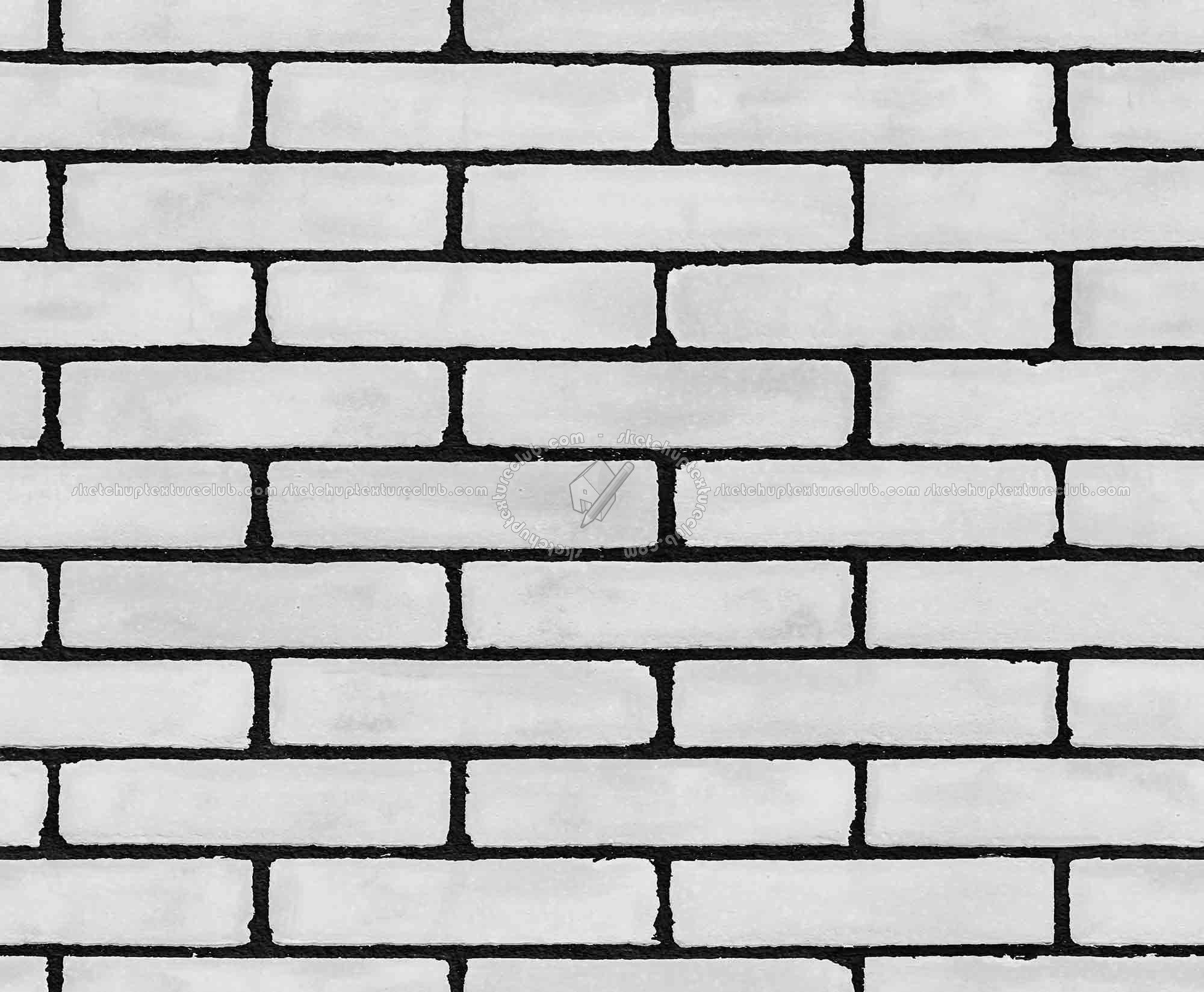 Textures   -   ARCHITECTURE   -   BRICKS   -   Facing Bricks   -   Smooth  - Facing smooth bricks texture seamless 00262 - Bump