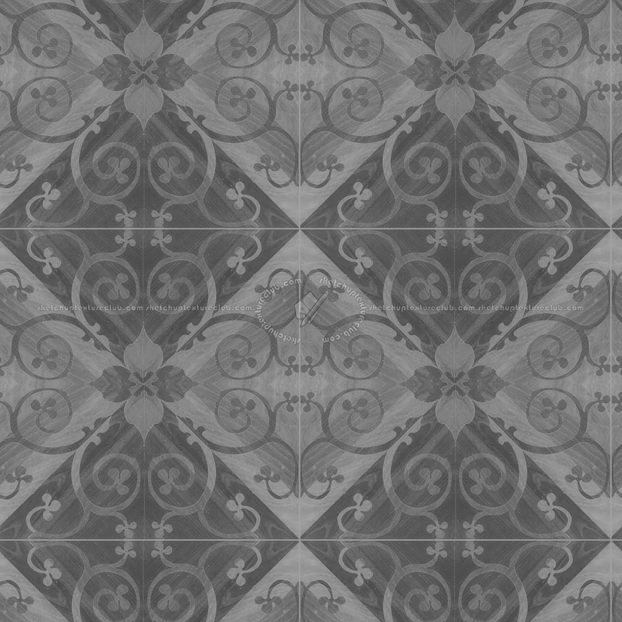 Textures   -   ARCHITECTURE   -   WOOD FLOORS   -   Geometric pattern  - Parquet geometric pattern texture seamless 04734 - Specular