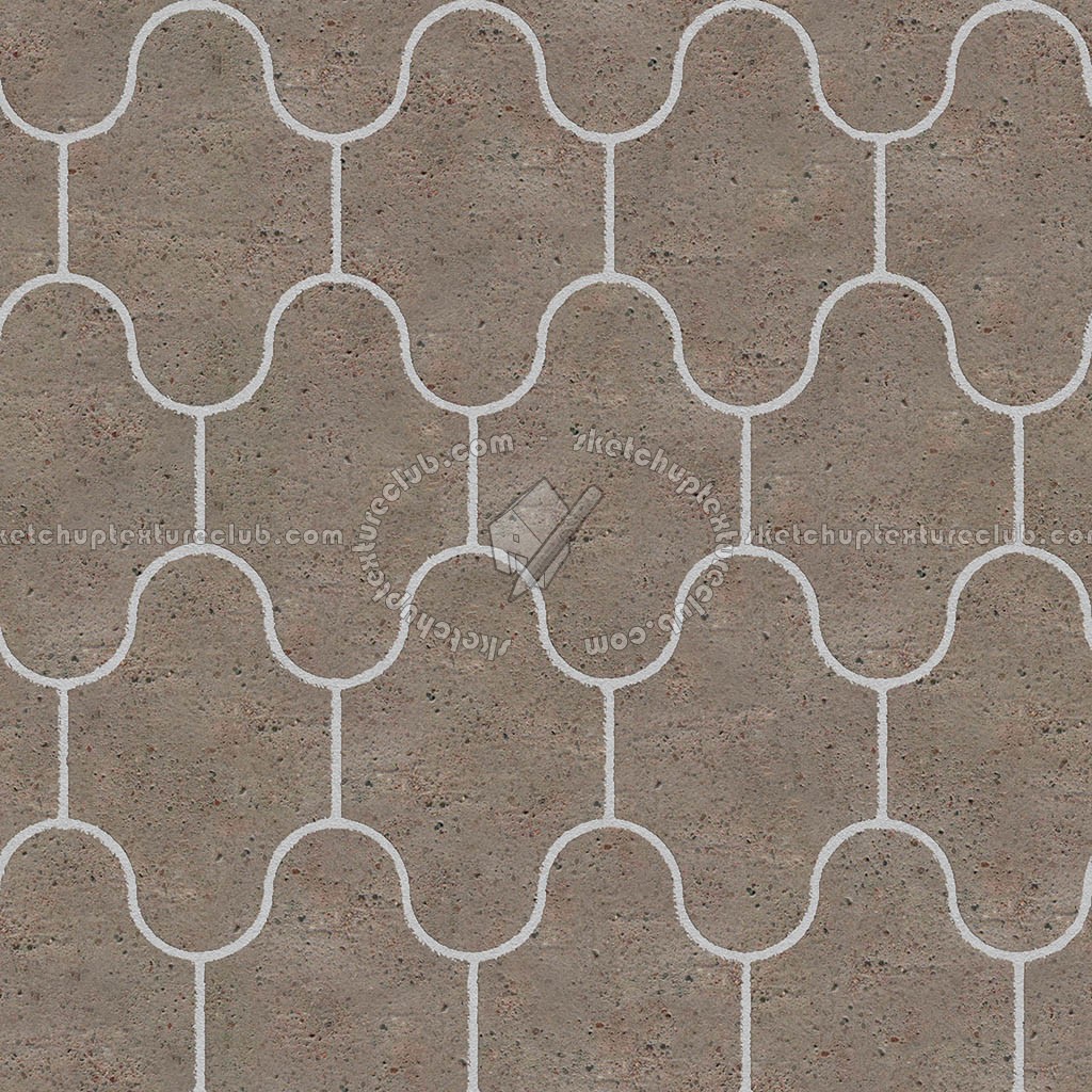 Textures   -   ARCHITECTURE   -   PAVING OUTDOOR   -   Concrete   -   Blocks mixed  - Paving concrete mixed size texture seamless 05574 (seamless)