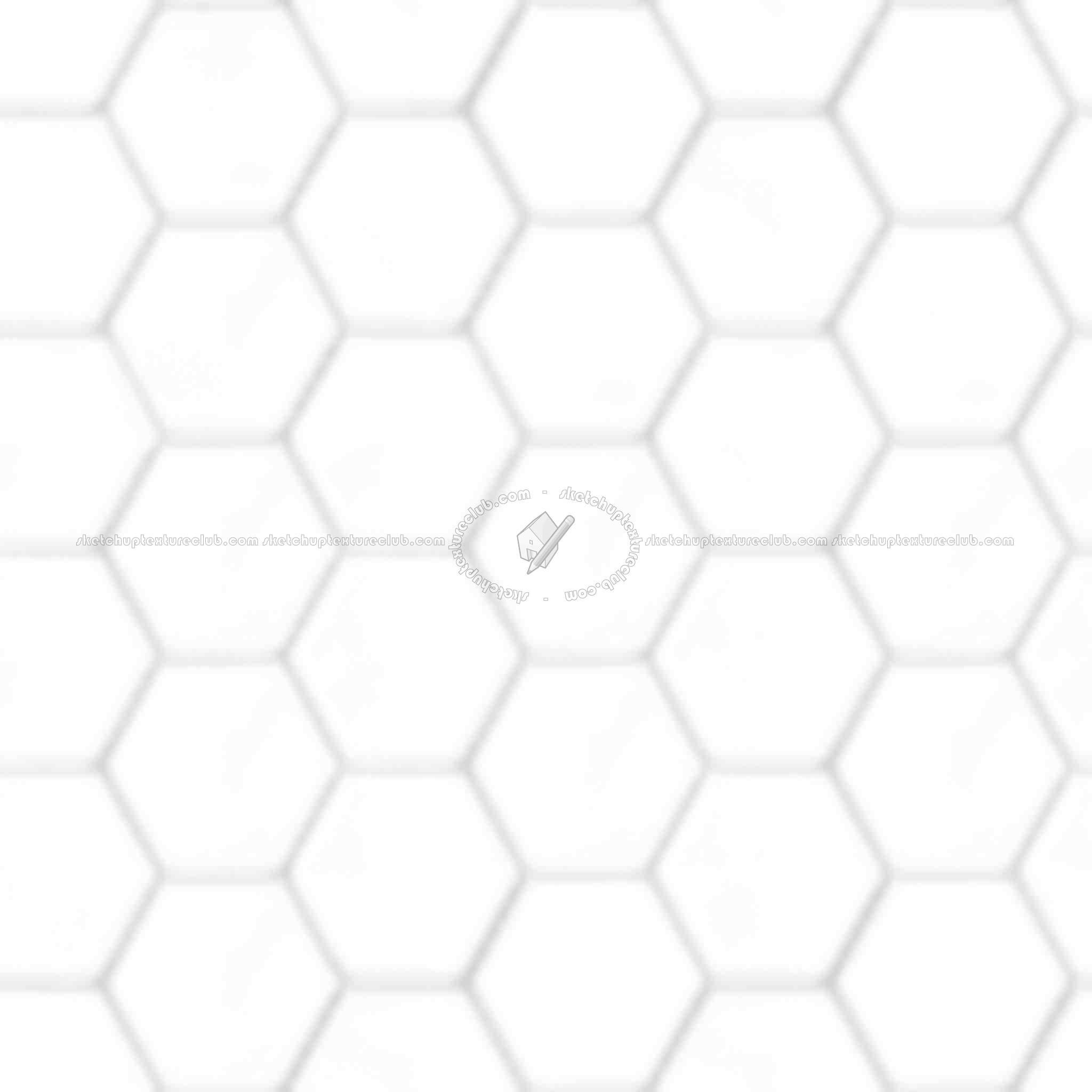 Textures   -   ARCHITECTURE   -   TILES INTERIOR   -   Hexagonal mixed  - Porcelain hexagonal texture seamless 17106 - Ambient occlusion