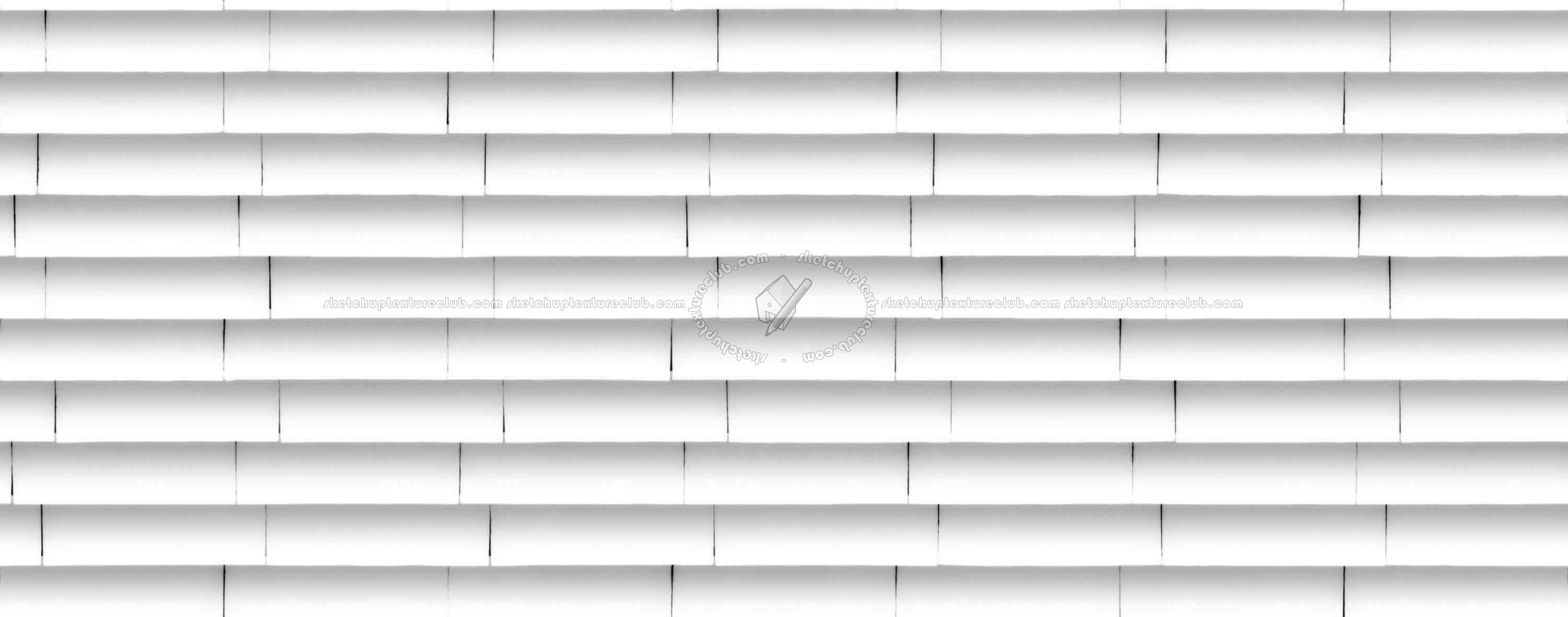 Textures   -   ARCHITECTURE   -   WALLS TILE OUTSIDE  - Wall cladding bricks PBR texture seamless 21540 - Ambient occlusion