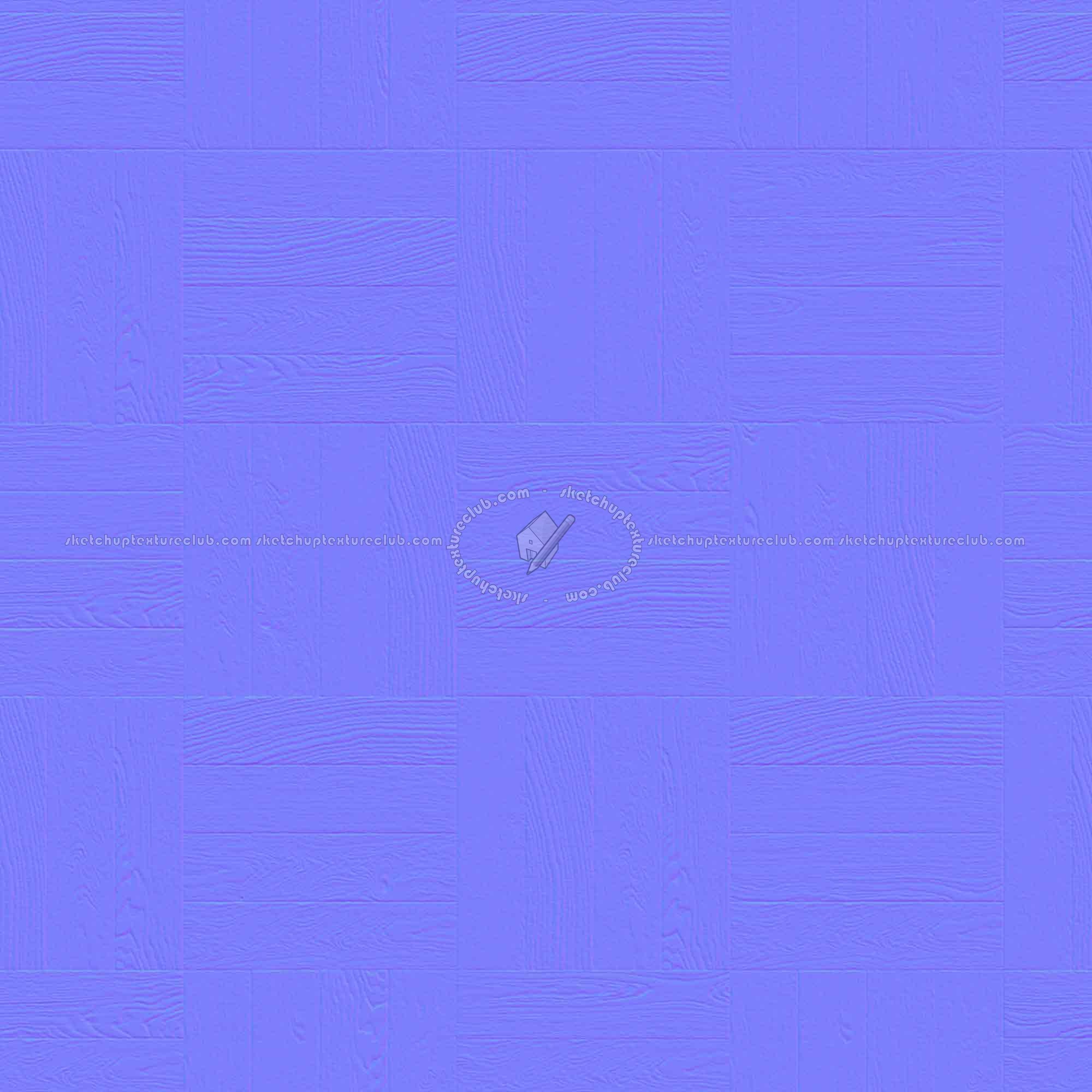 Textures   -   ARCHITECTURE   -   WOOD FLOORS   -   Parquet square  - Wood flooring square texture seamless 05399 - Normal