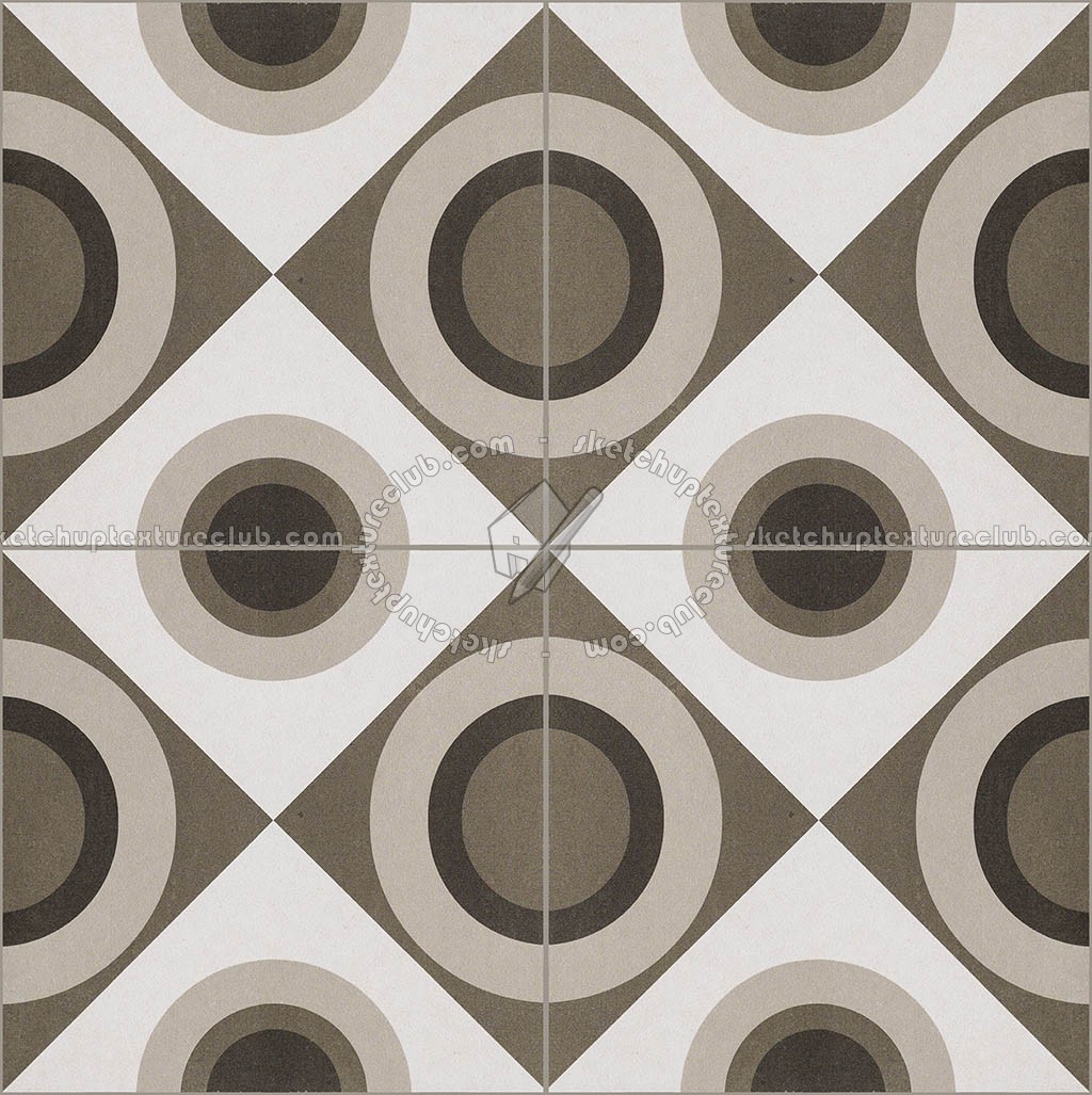 Textures   -   ARCHITECTURE   -   TILES INTERIOR   -   Cement - Encaustic   -   Cement  - cementine tiles Pbr texture seamless 22123 (seamless)