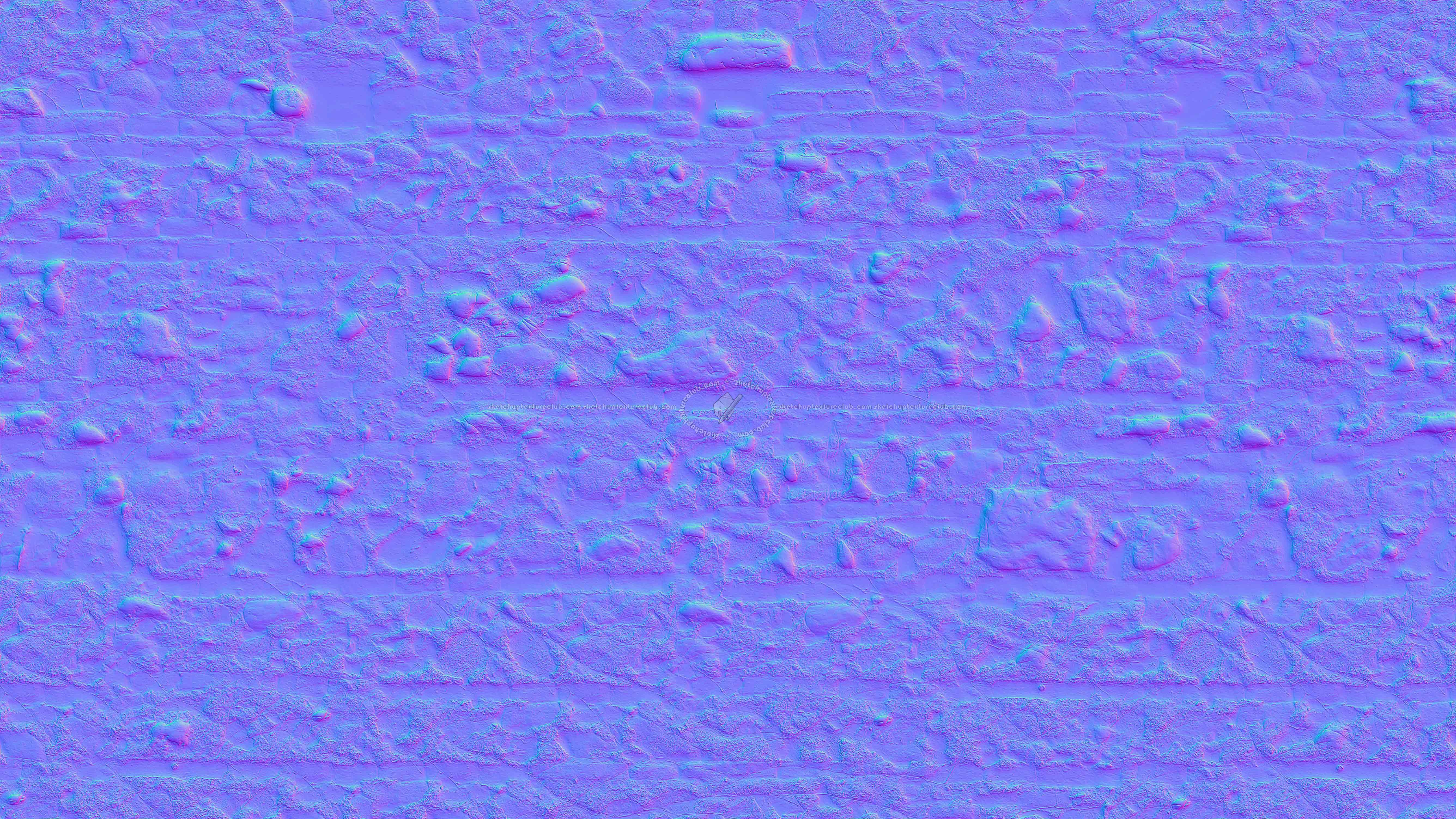 Textures   -   ARCHITECTURE   -   BRICKS   -   Old bricks  - Old wall brick stones texture seamless 21203 - Normal