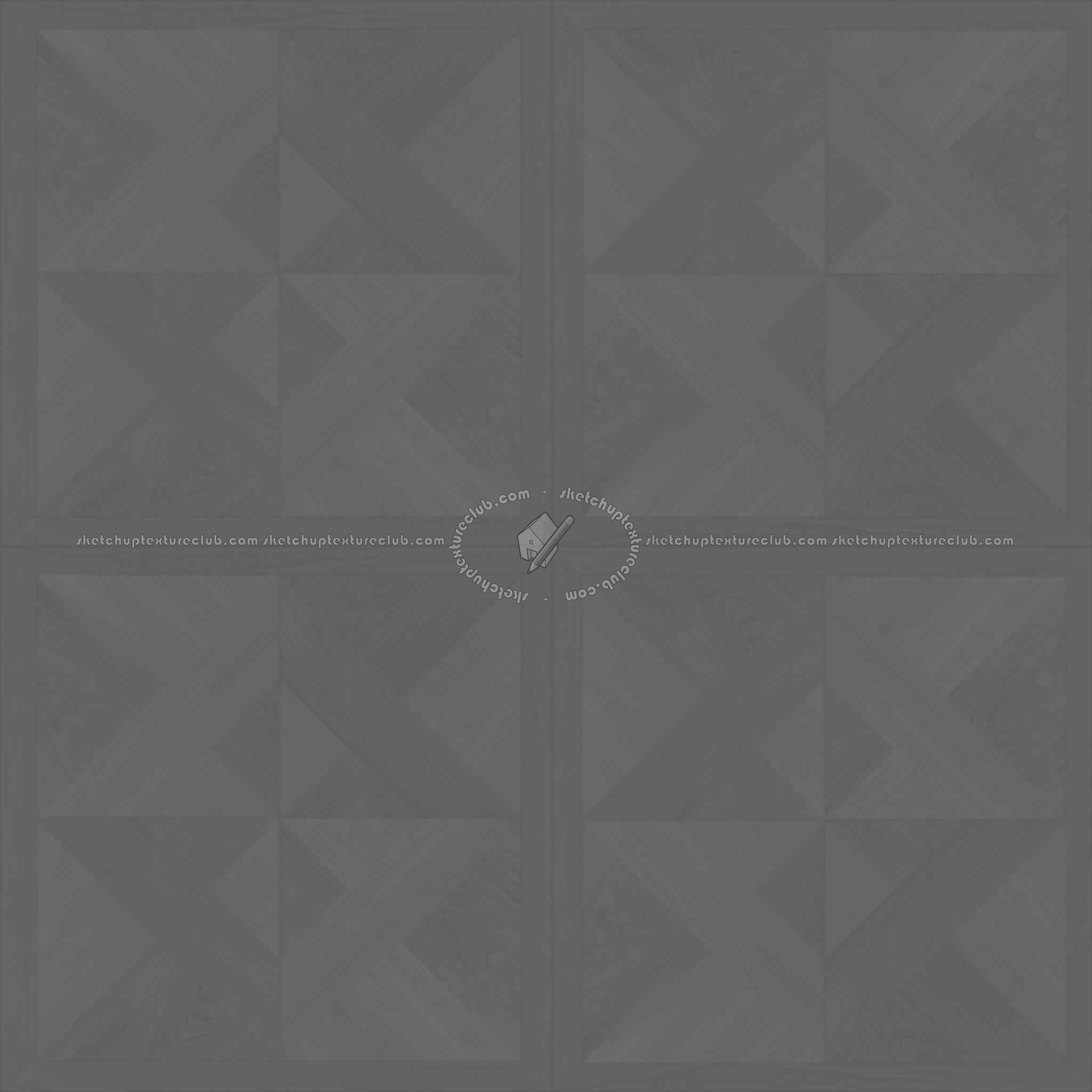 Textures   -   ARCHITECTURE   -   WOOD FLOORS   -   Geometric pattern  - Parquet geometric pattern texture seamless 04851 - Displacement