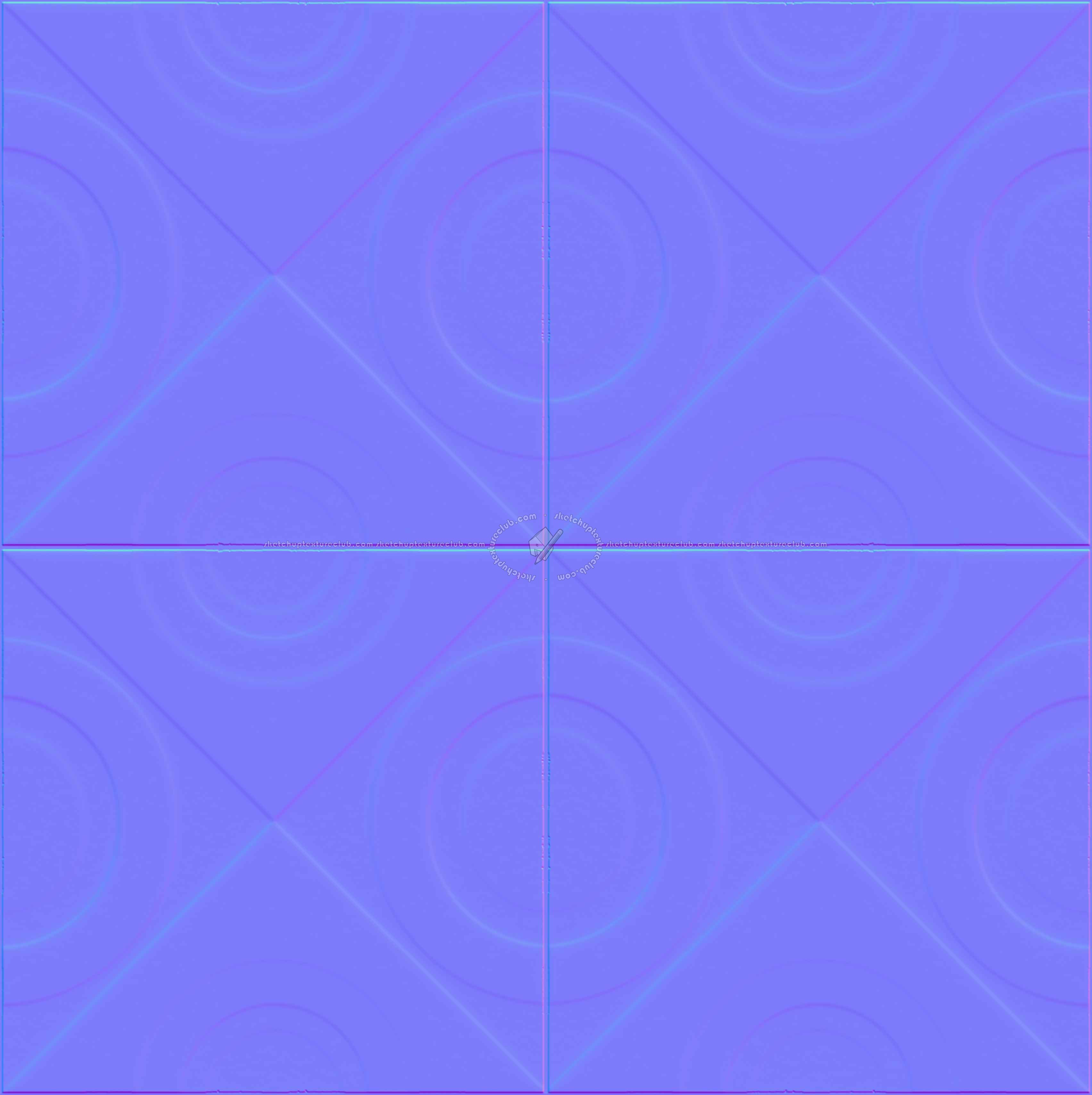 Textures   -   ARCHITECTURE   -   TILES INTERIOR   -   Cement - Encaustic   -   Cement  - cementine tiles Pbr texture seamless 22124 - Normal