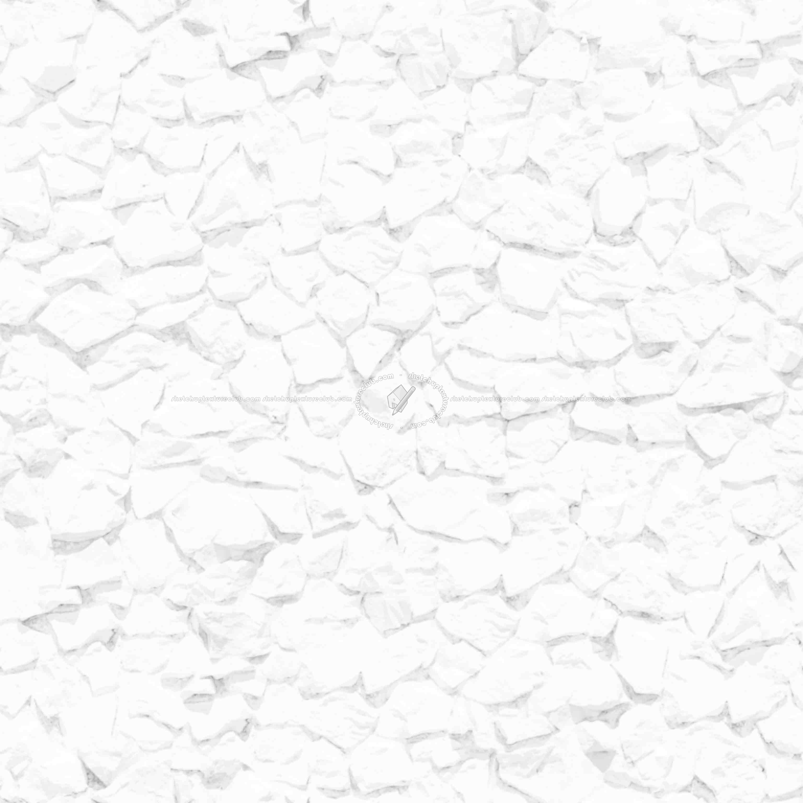 Textures   -   ARCHITECTURE   -   STONES WALLS   -   Claddings stone   -   Interior  - White Interior Stone Cladding pbr texture seamless 22403 - Ambient occlusion