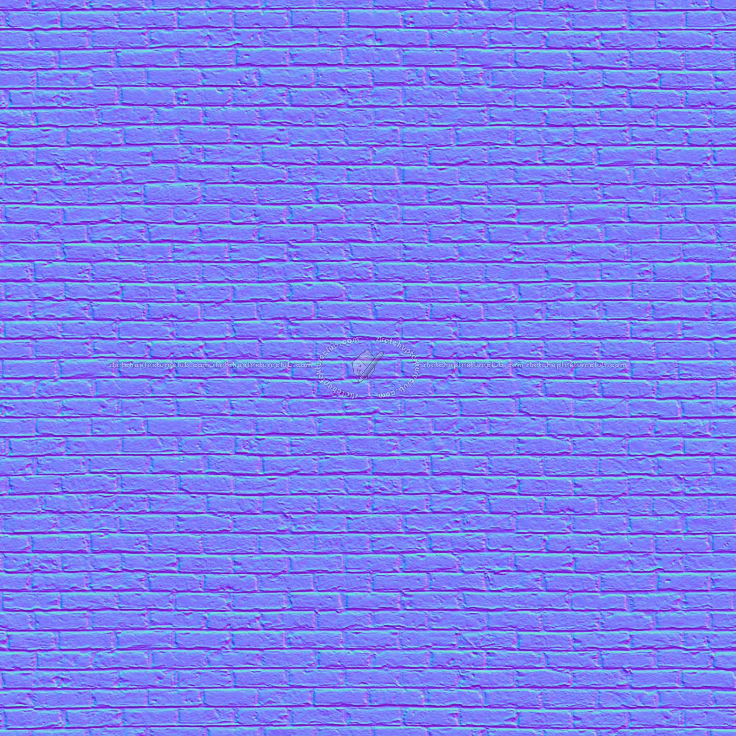 Textures   -   ARCHITECTURE   -   BRICKS   -   Old bricks  - Old wall brick PBR texture seamless 22015 - Normal