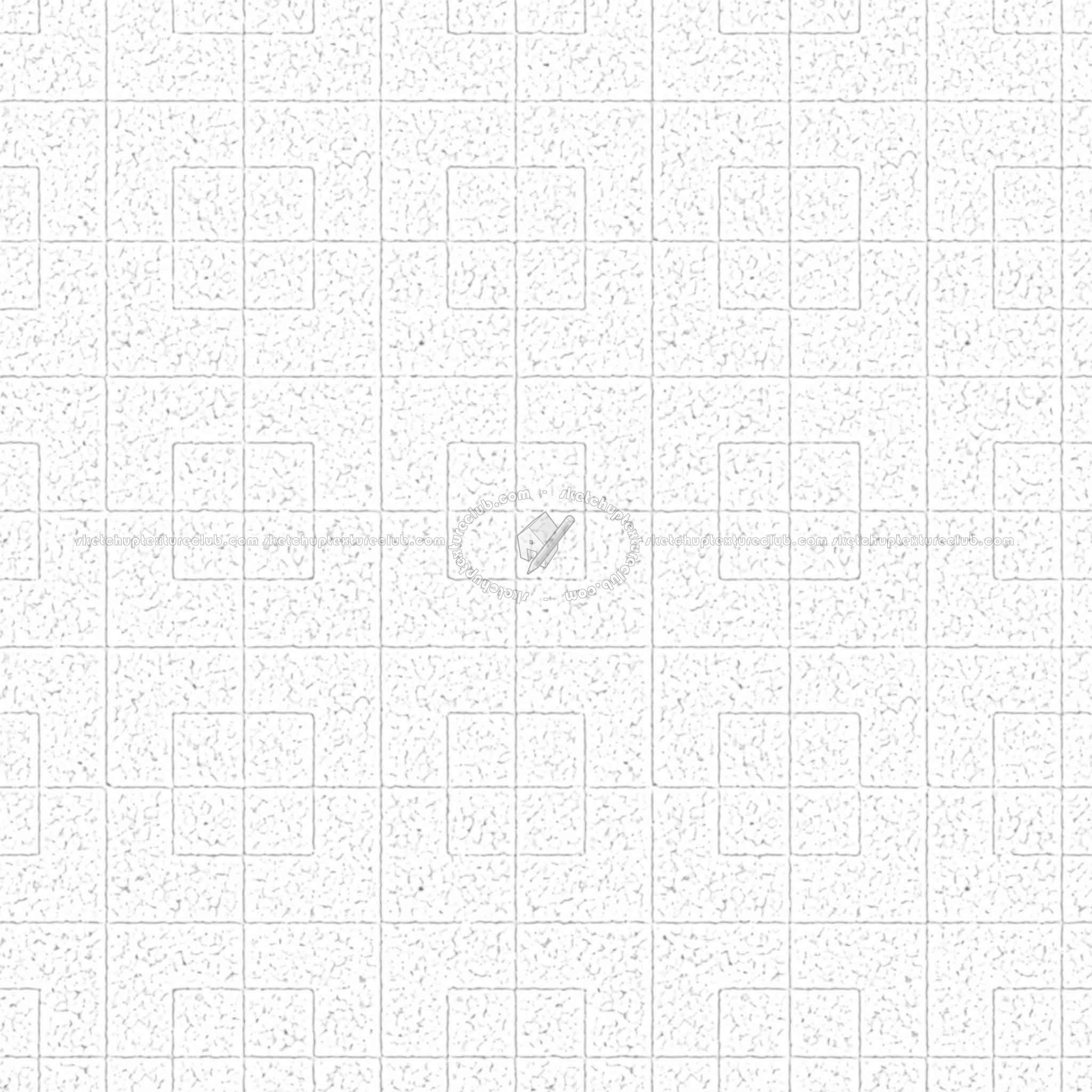 Textures - ARCHITECTURE - PAVING OUTDOOR - Concrete - Blocks regular - Paving outdoor concrete regular block texture seamless 05756 - Ambient occlusion