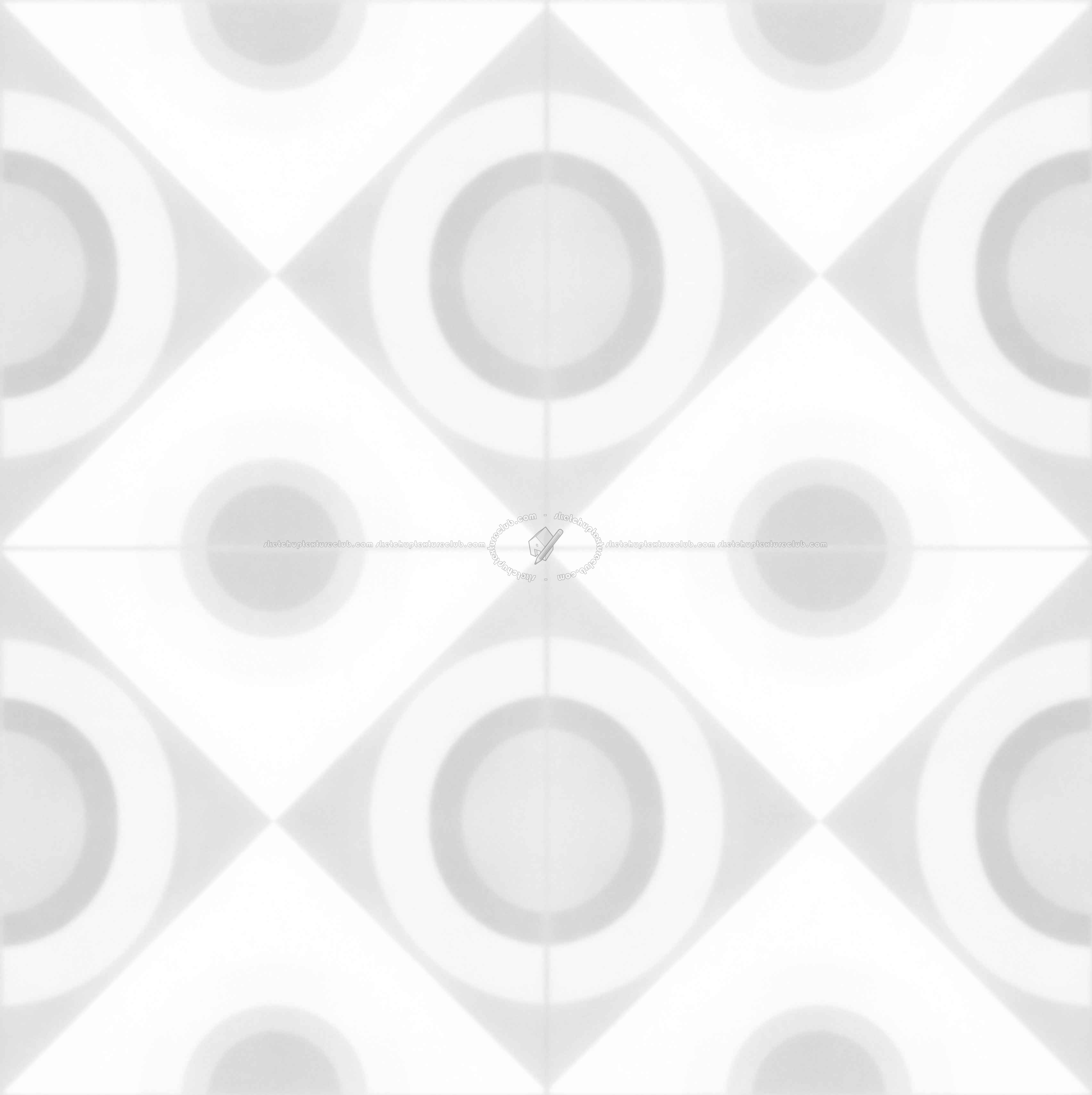 Textures   -   ARCHITECTURE   -   TILES INTERIOR   -   Cement - Encaustic   -   Cement  - cementine tiles Pbr texture seamless 22124 - Ambient occlusion