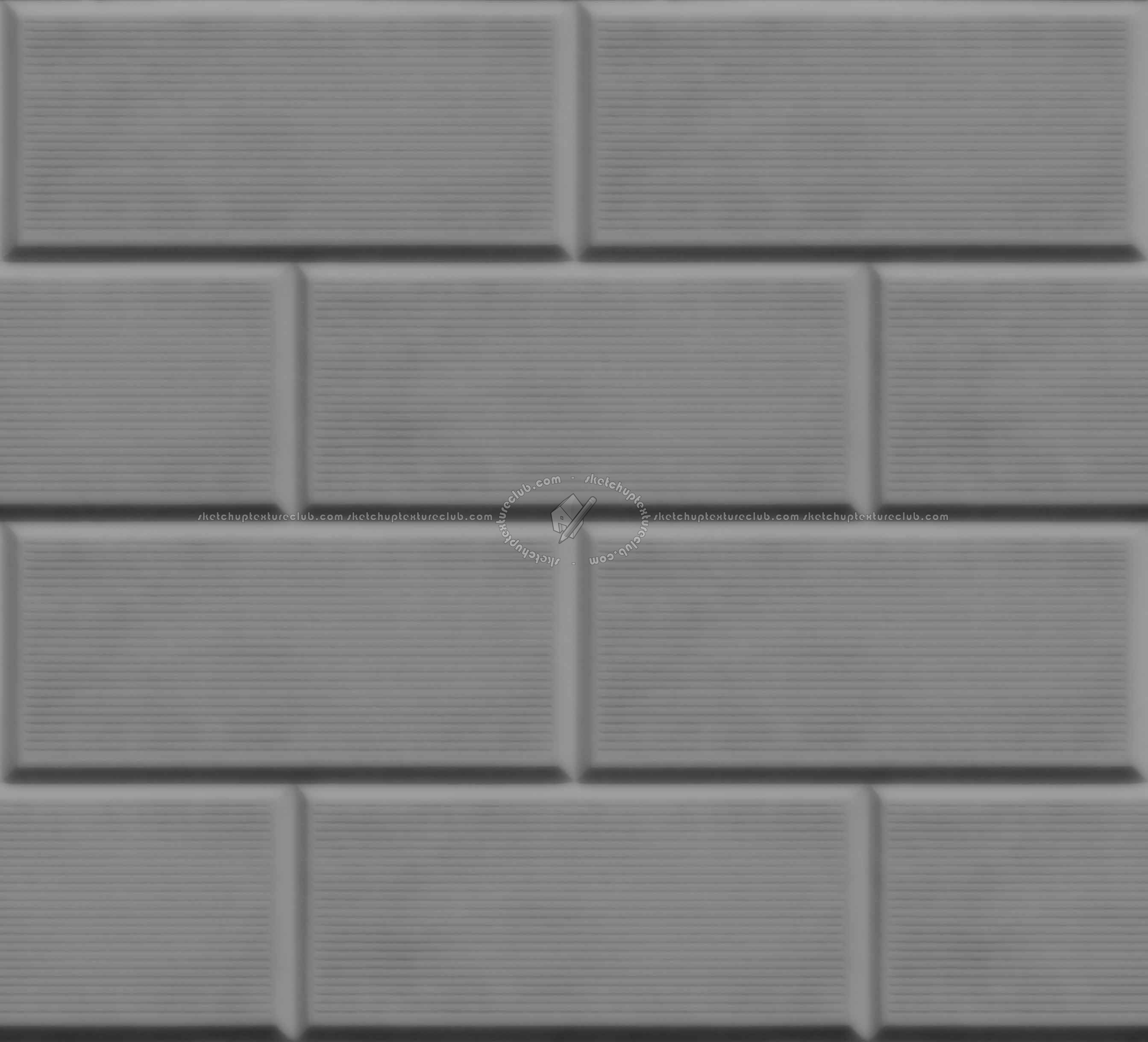 Textures   -   ARCHITECTURE   -   CONCRETE   -   Plates   -   Clean  - Concrete building facade texture seamless 20894 - Displacement