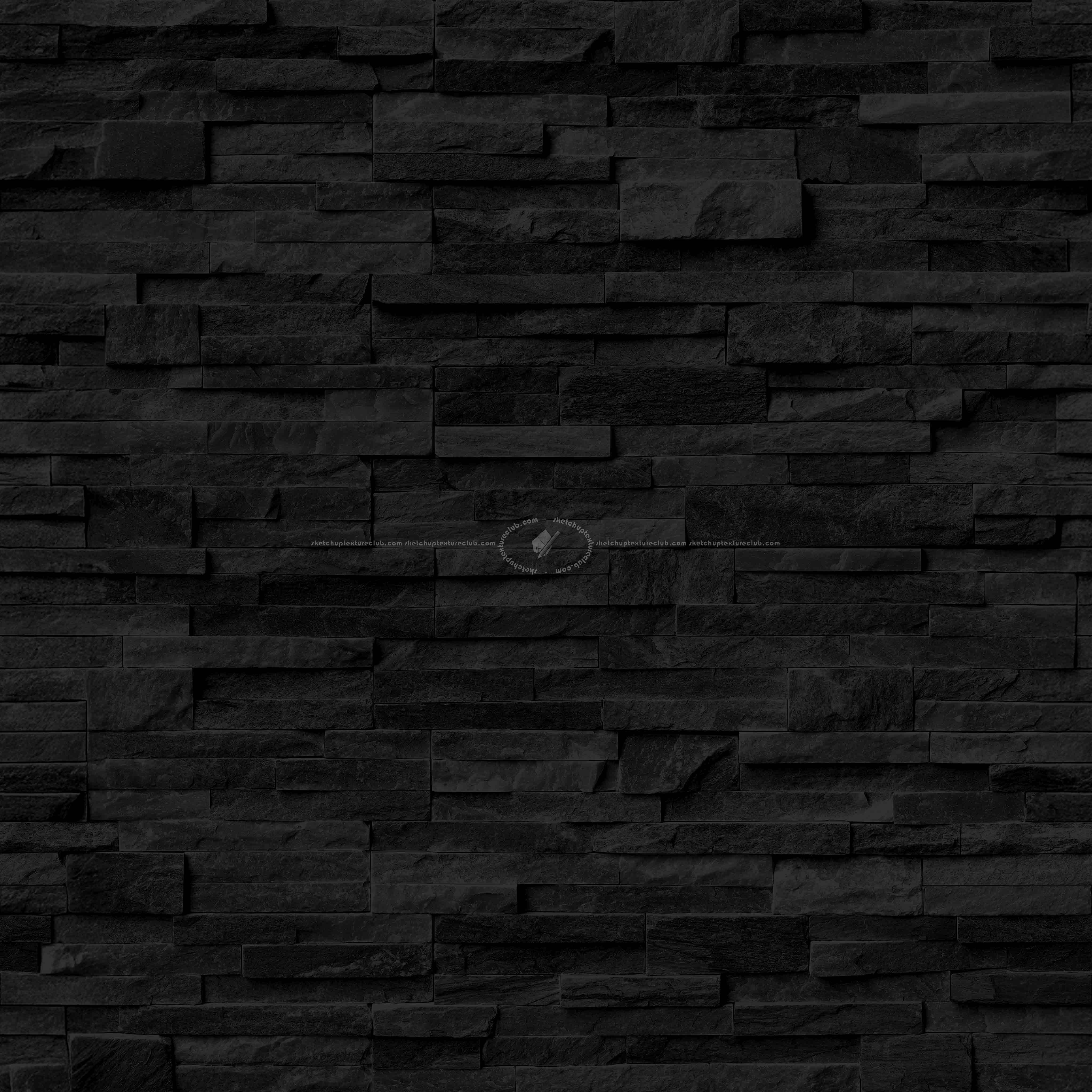 Textures   -   ARCHITECTURE   -   STONES WALLS   -   Claddings stone   -   Interior  - Interior Stone Cladding pbr texture seamless 22580 - Specular