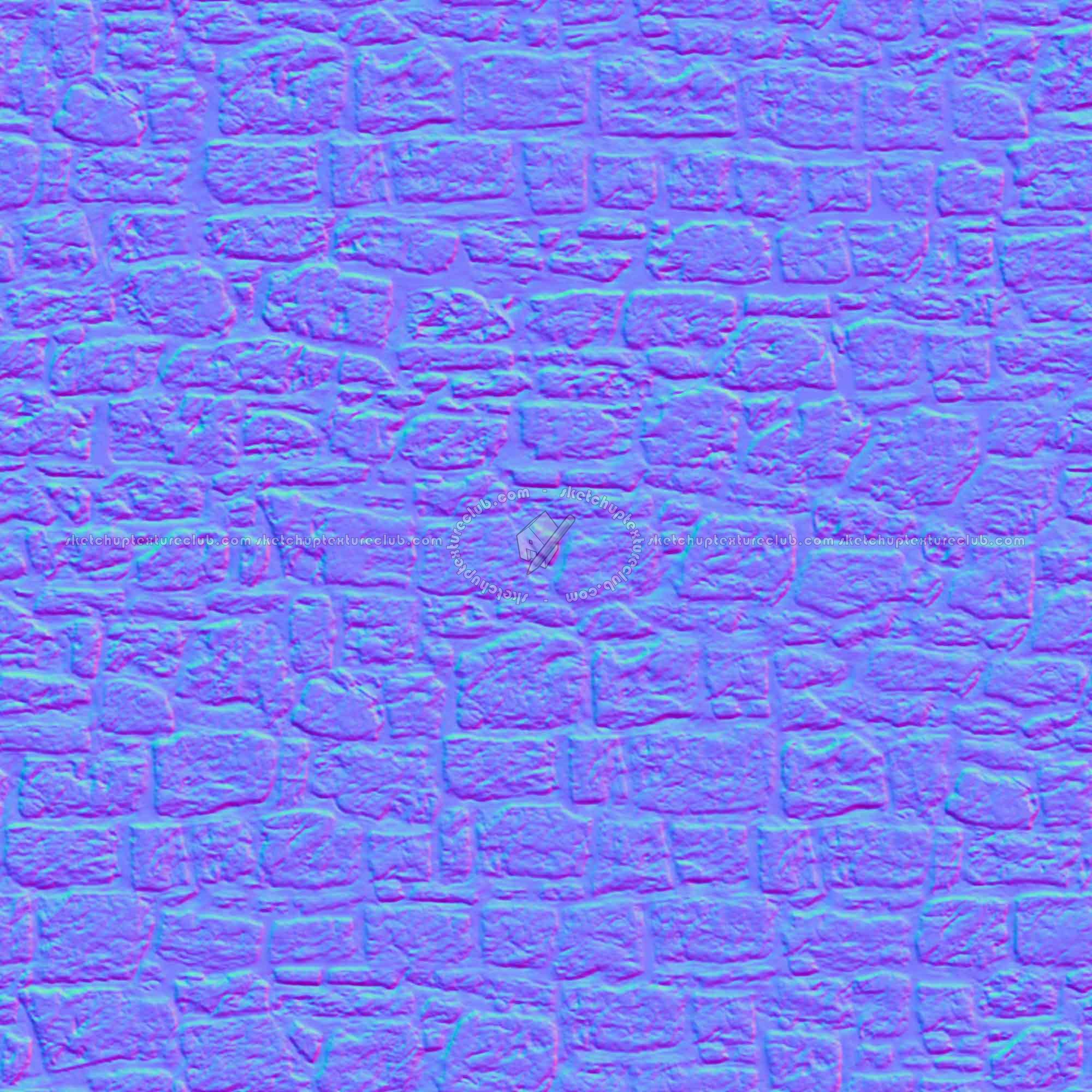Textures   -   ARCHITECTURE   -   STONES WALLS   -   Stone walls  - Old wall stone texture seamless 08520 - Normal
