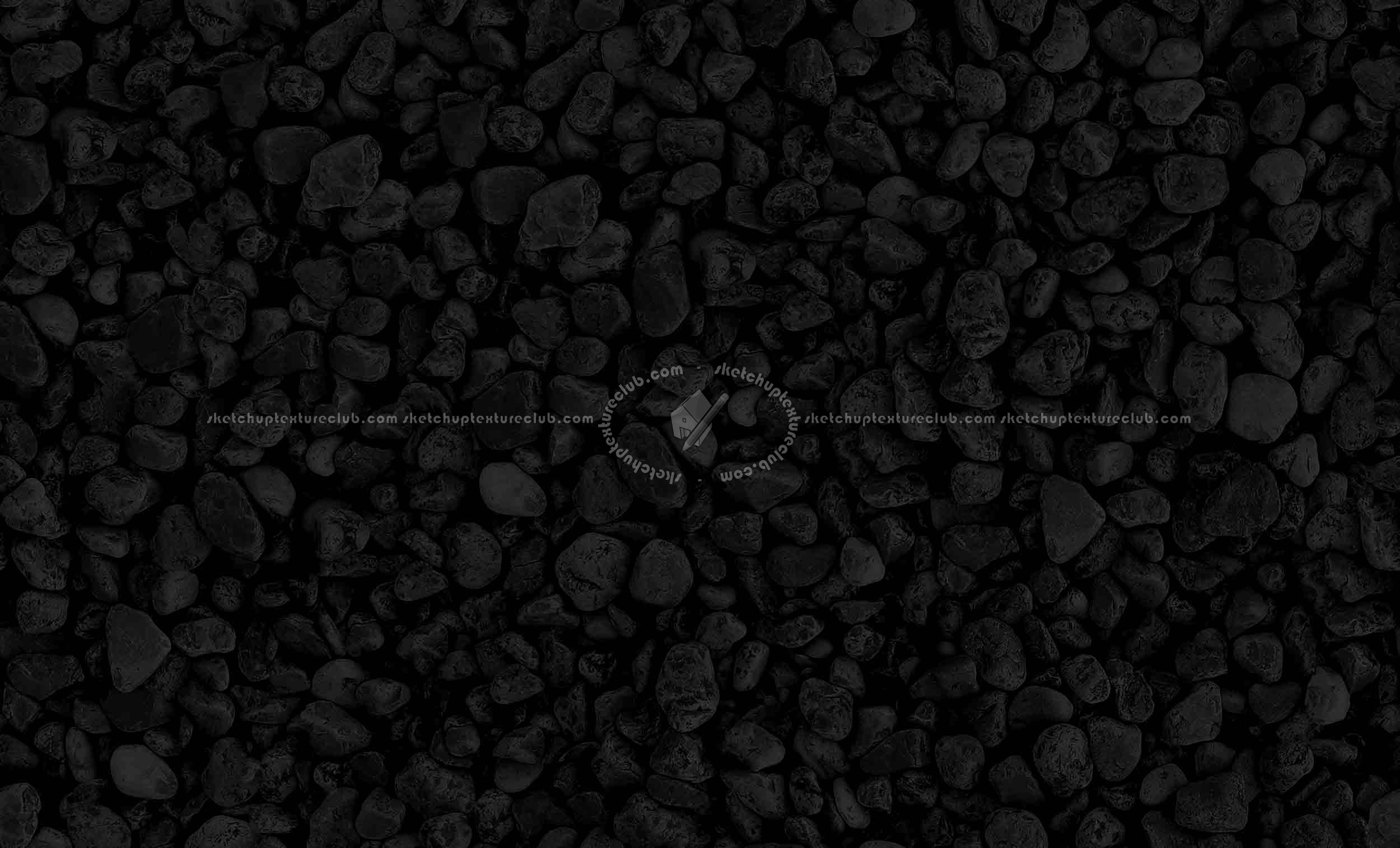 Textures   -   NATURE ELEMENTS   -   GRAVEL &amp; PEBBLES  - Pink pebbles texture seamless 20203 - Specular