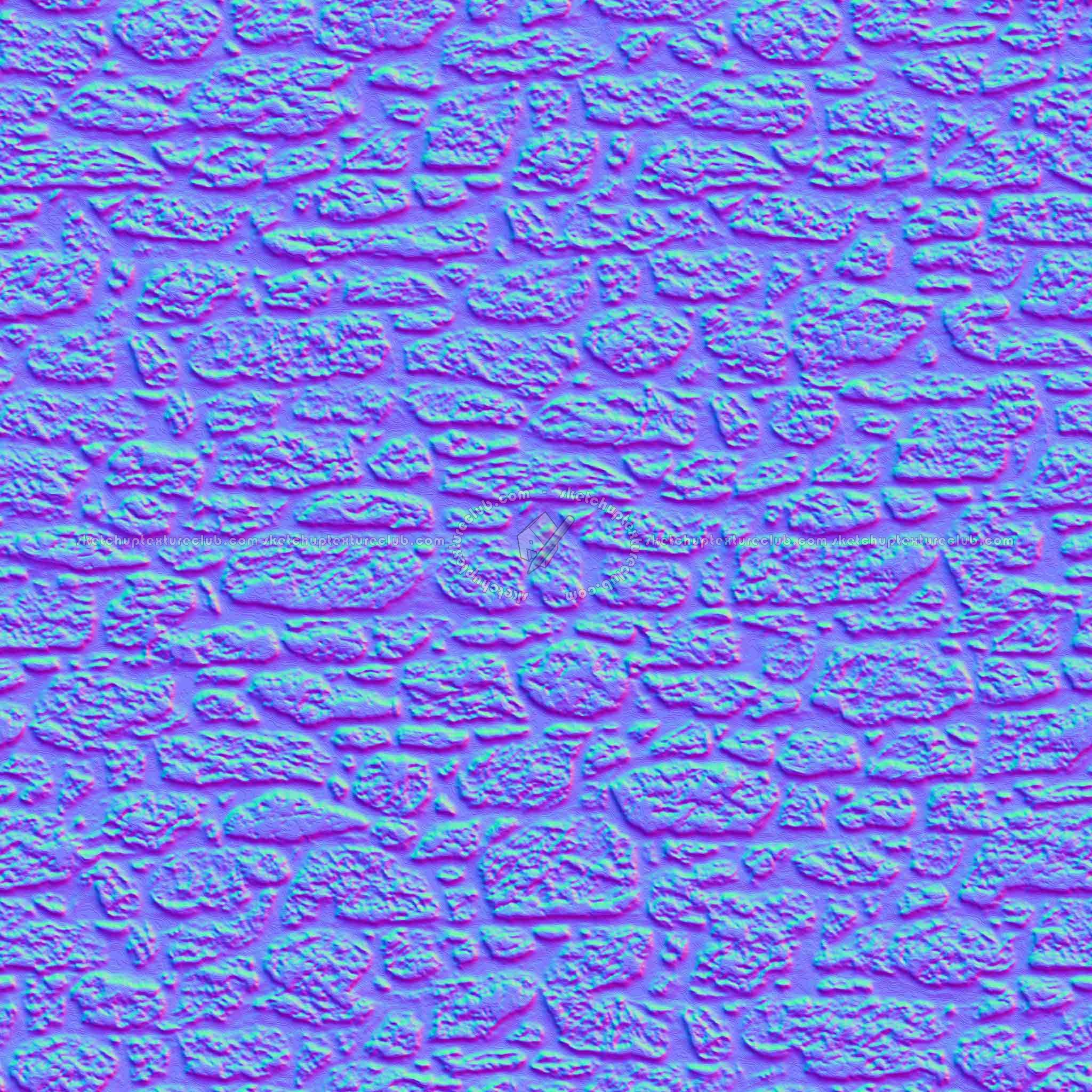 Textures   -   ARCHITECTURE   -   STONES WALLS   -   Stone walls  - Old wall stone texture seamless 08522 - Normal