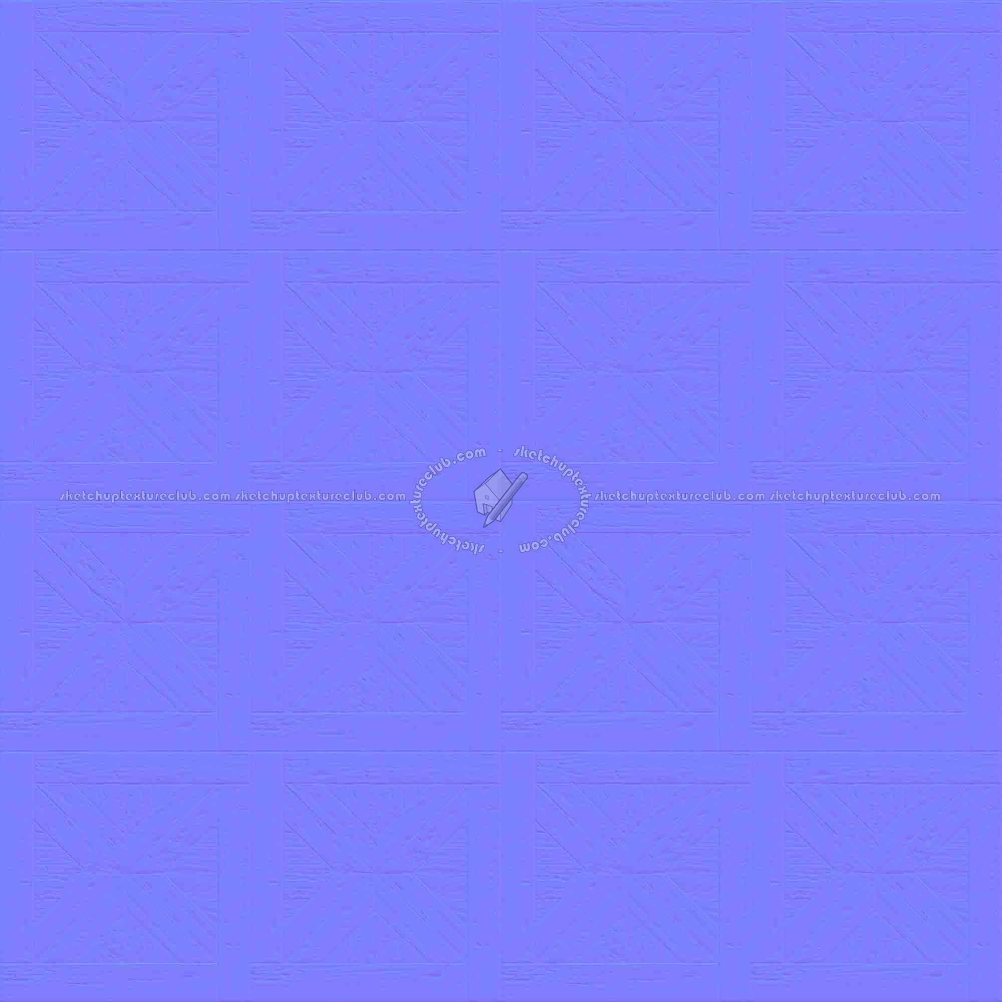 Textures   -   ARCHITECTURE   -   WOOD FLOORS   -   Geometric pattern  - Parquet geometric pattern texture seamless 04856 - Normal