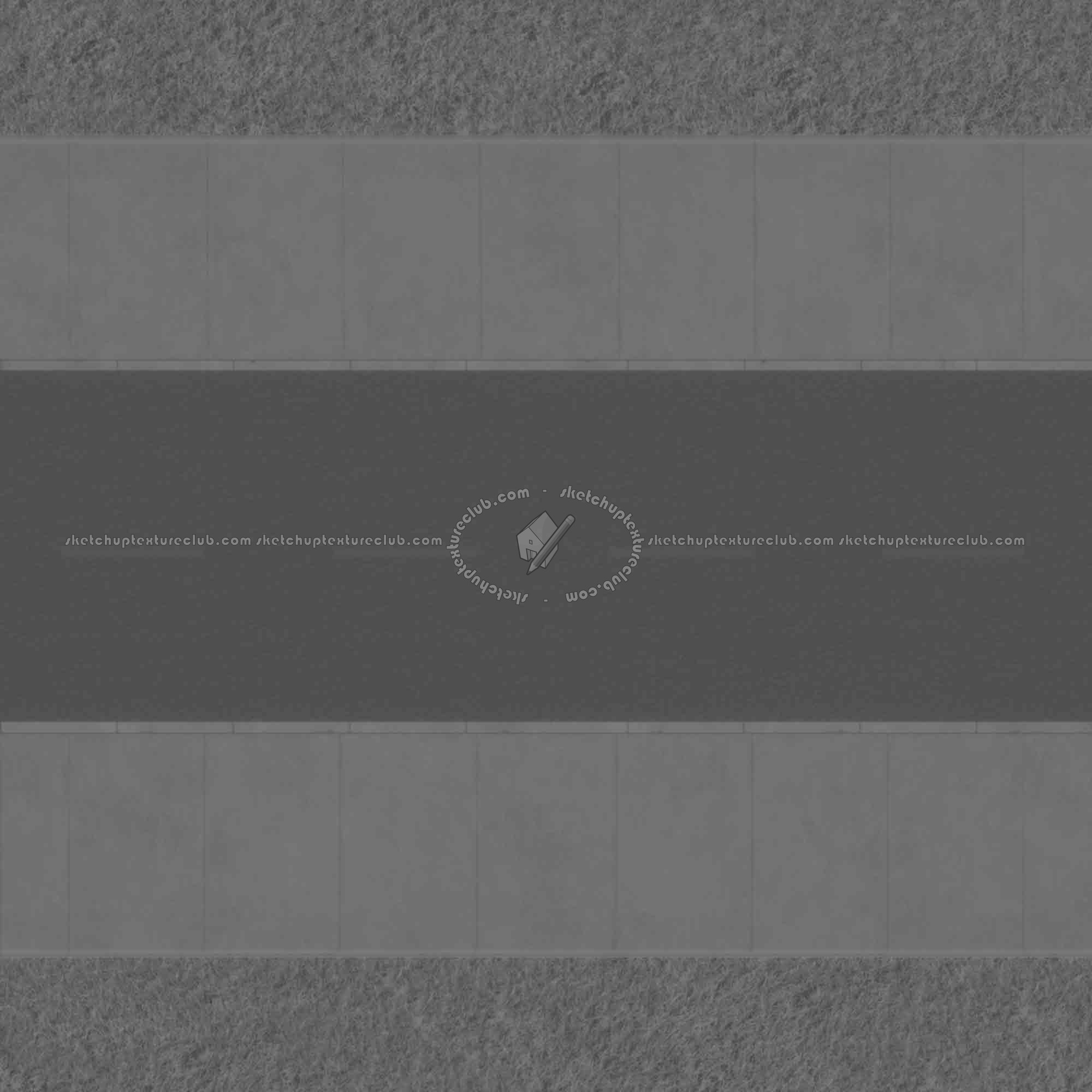 Textures   -   ARCHITECTURE   -   ROADS   -   Roads  - Road texture seamless 07659 - Displacement
