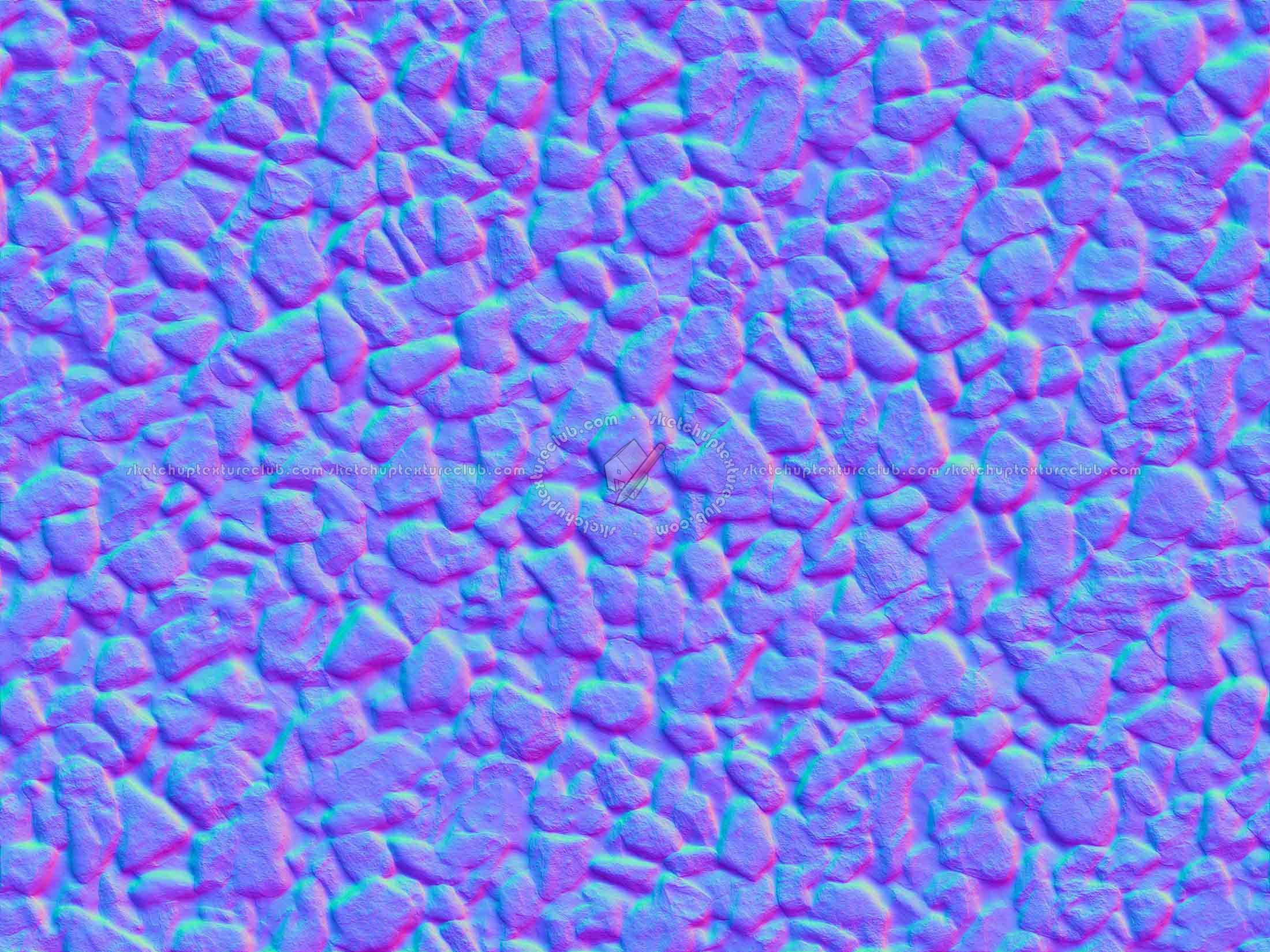 Textures   -   NATURE ELEMENTS   -   GRAVEL & PEBBLES  - Pebbles texture seamless 20473 - Normal