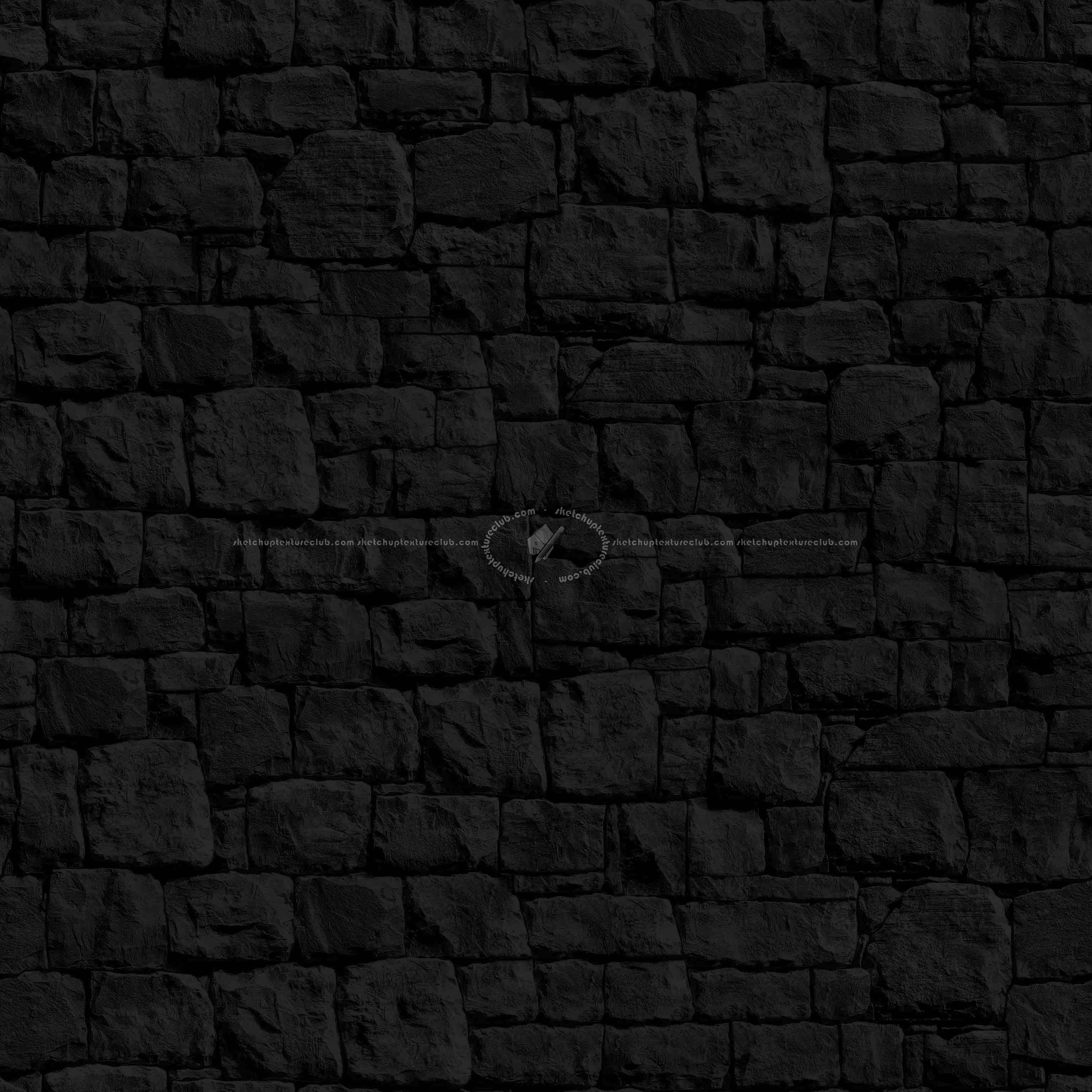 Textures   -   ARCHITECTURE   -   STONES WALLS   -   Stone blocks  - stone block wall pbr texture seamless 22398 - Specular