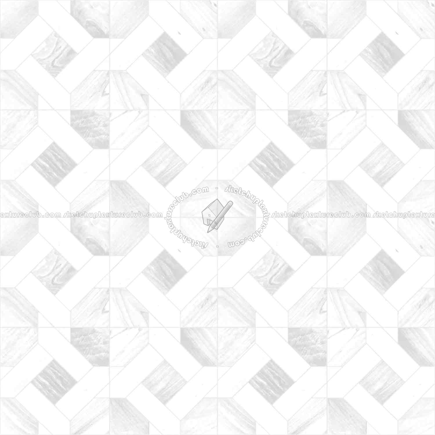 Textures   -   ARCHITECTURE   -   WOOD FLOORS   -   Geometric pattern  - Parquet geometric pattern texture seamless 04859 - Ambient occlusion