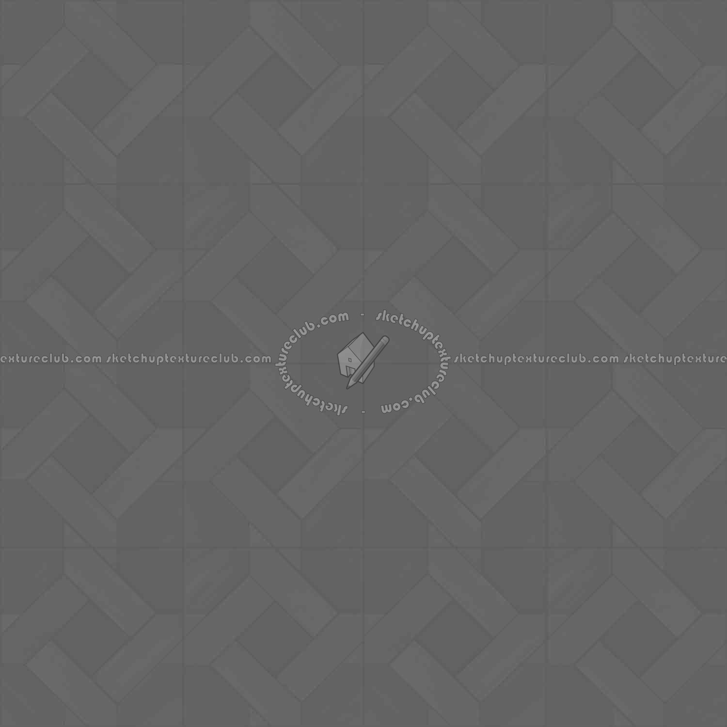 Textures   -   ARCHITECTURE   -   WOOD FLOORS   -   Geometric pattern  - Parquet geometric pattern texture seamless 04859 - Displacement