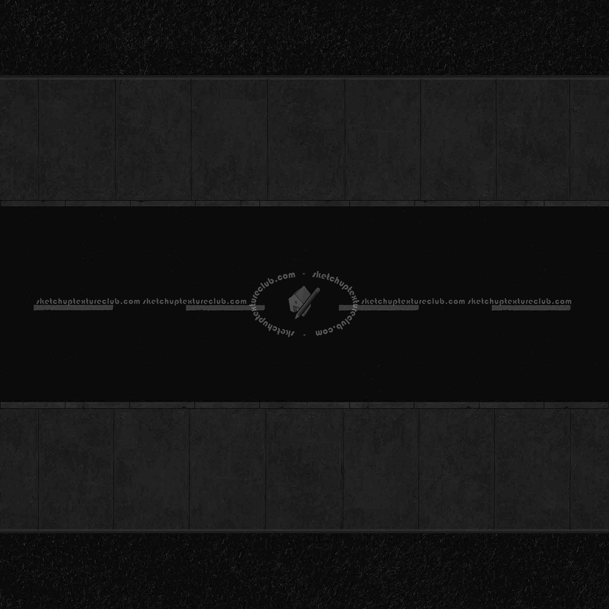 Textures - ARCHITECTURE - ROADS - Roads - Road texture seamless 07661 - Specular