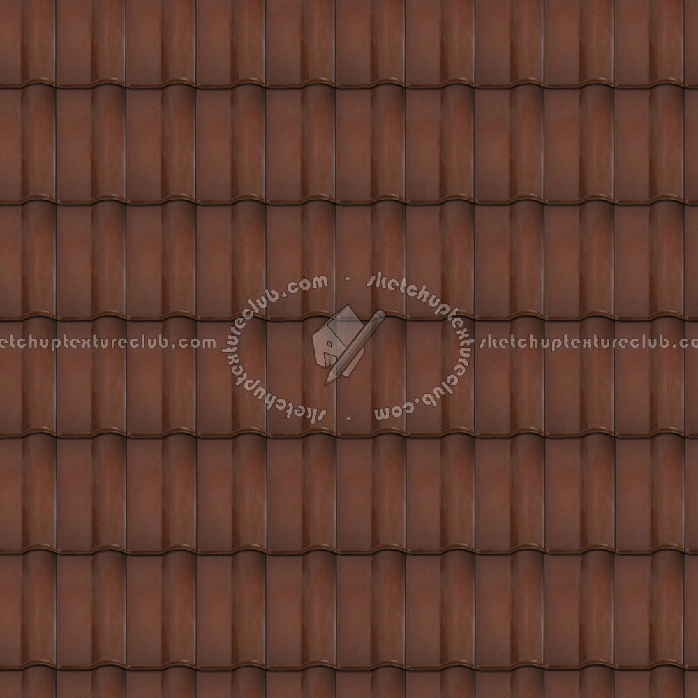 Textures   -   ARCHITECTURE   -   ROOFINGS   -   Clay roofs  - Terracotta roof tile texture seamless 03477 (seamless)