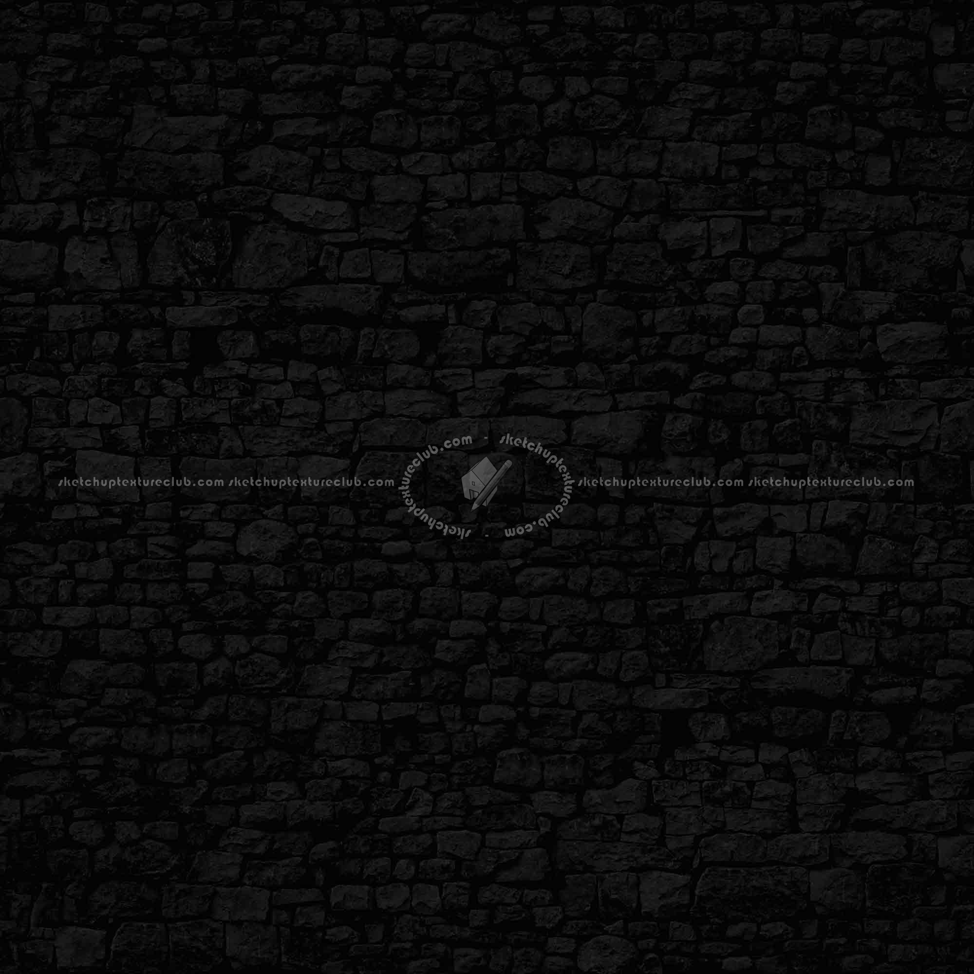 Textures   -   ARCHITECTURE   -   STONES WALLS   -   Stone walls  - Old wall stone texture seamless 08527 - Specular