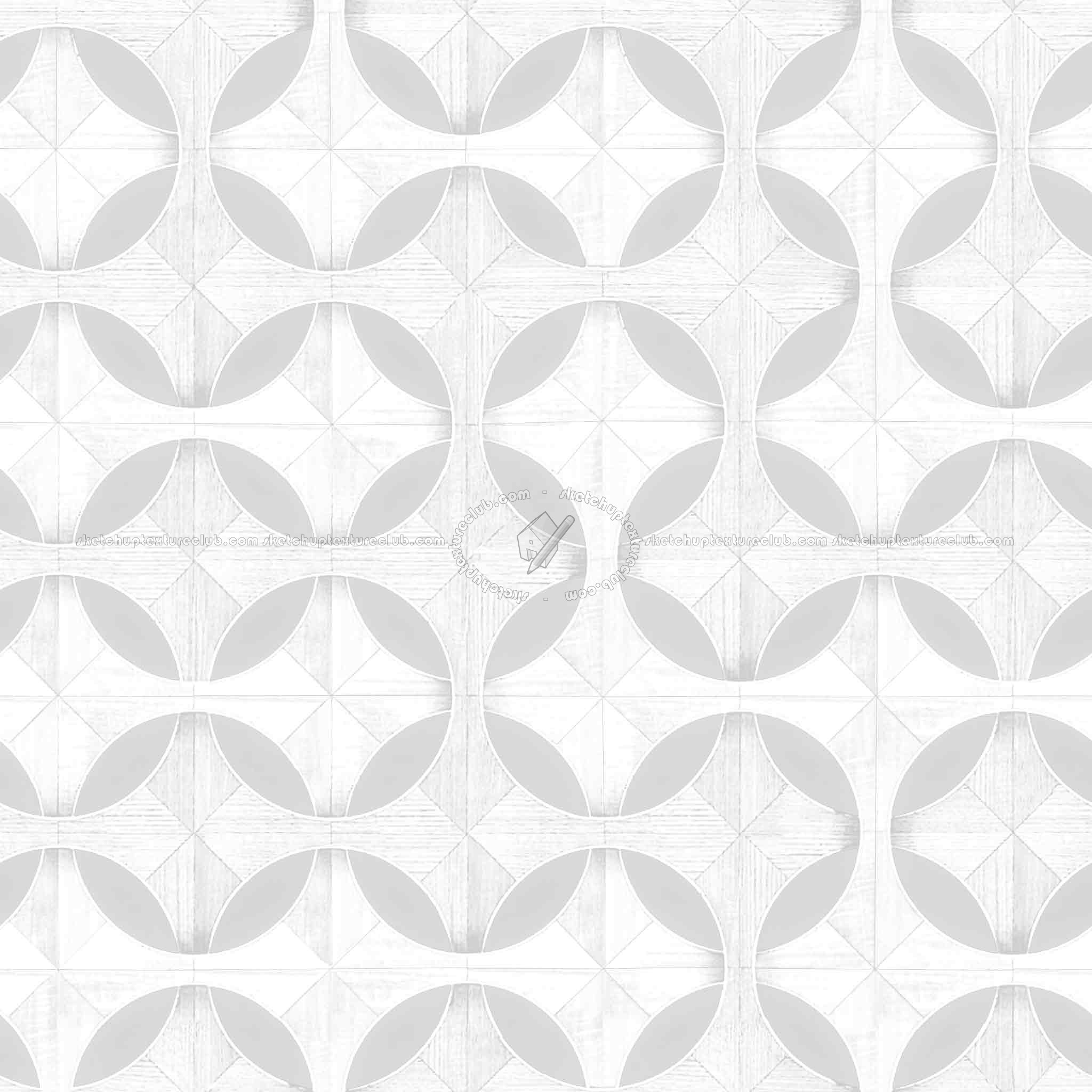 Textures   -   ARCHITECTURE   -   WOOD FLOORS   -   Geometric pattern  - Parquet geometric pattern texture seamless 04860 - Ambient occlusion