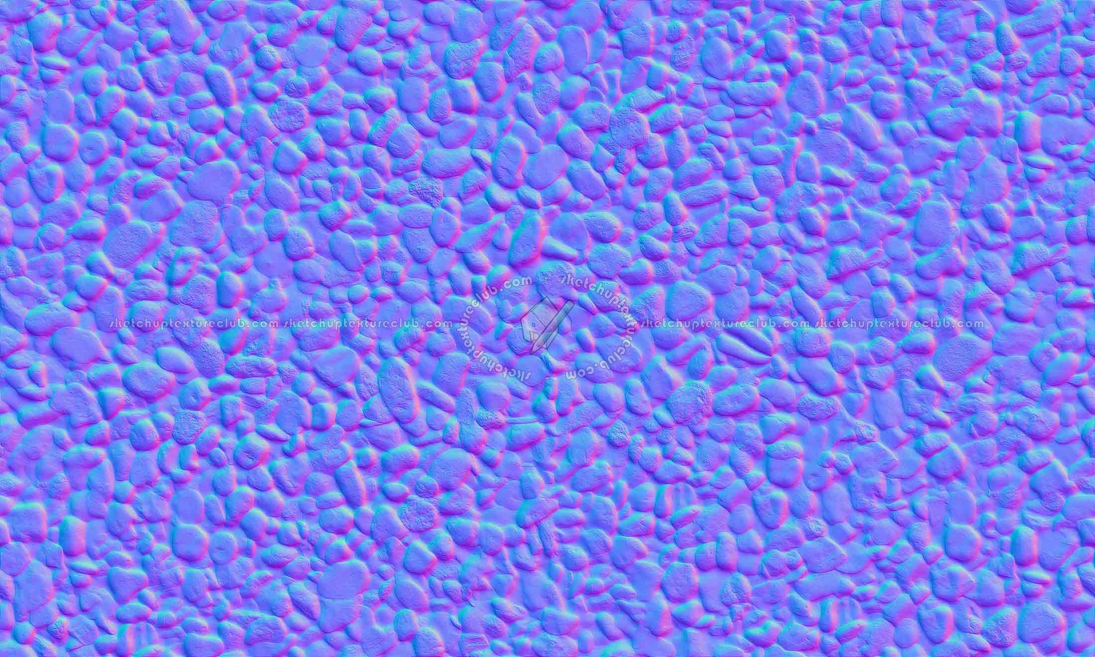Textures   -   NATURE ELEMENTS   -   GRAVEL & PEBBLES  - Pebbles texture seamless 20656 - Normal