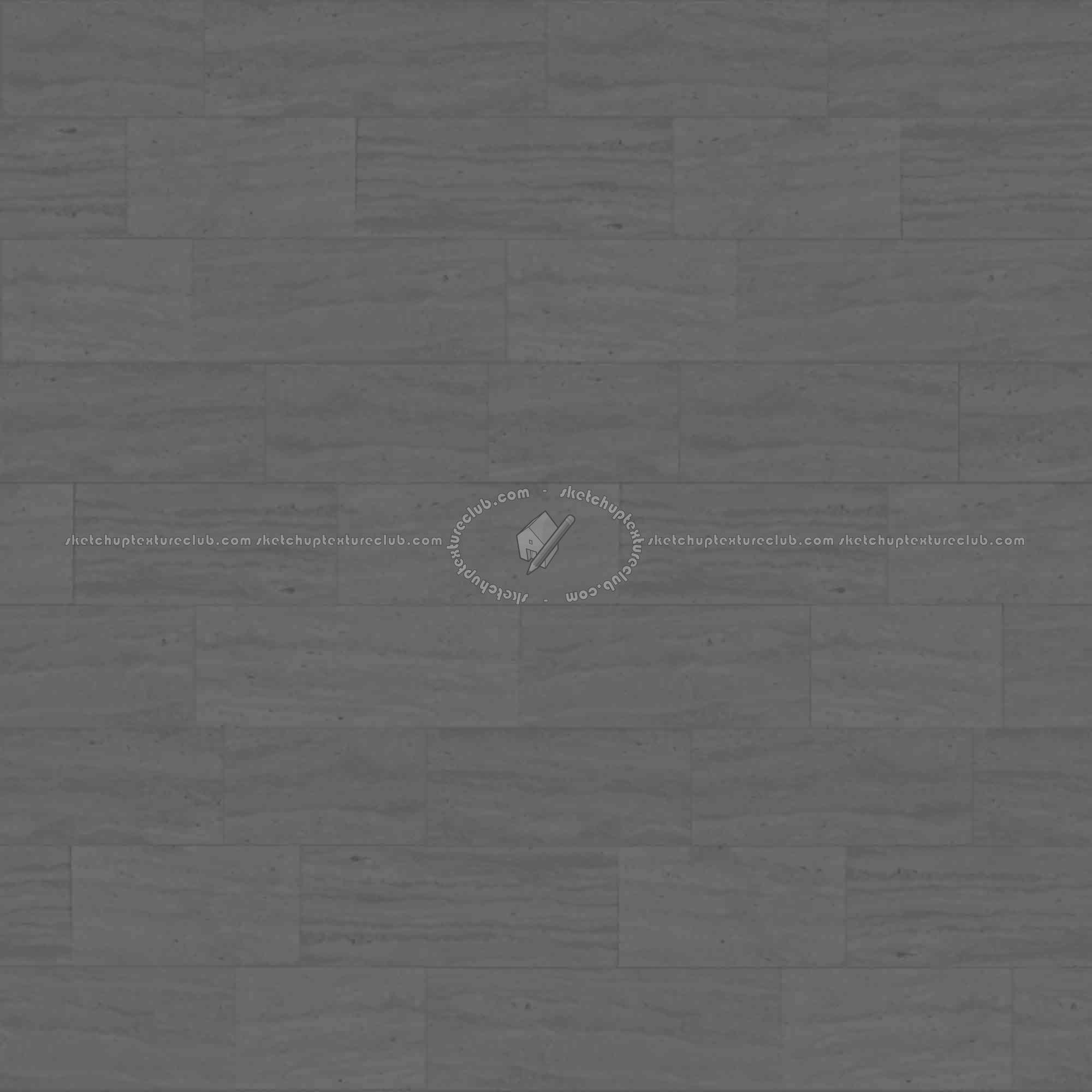 Textures   -   ARCHITECTURE   -   TILES INTERIOR   -   Marble tiles   -   Travertine  - Travertine floor tile texture seamless 14799 - Displacement