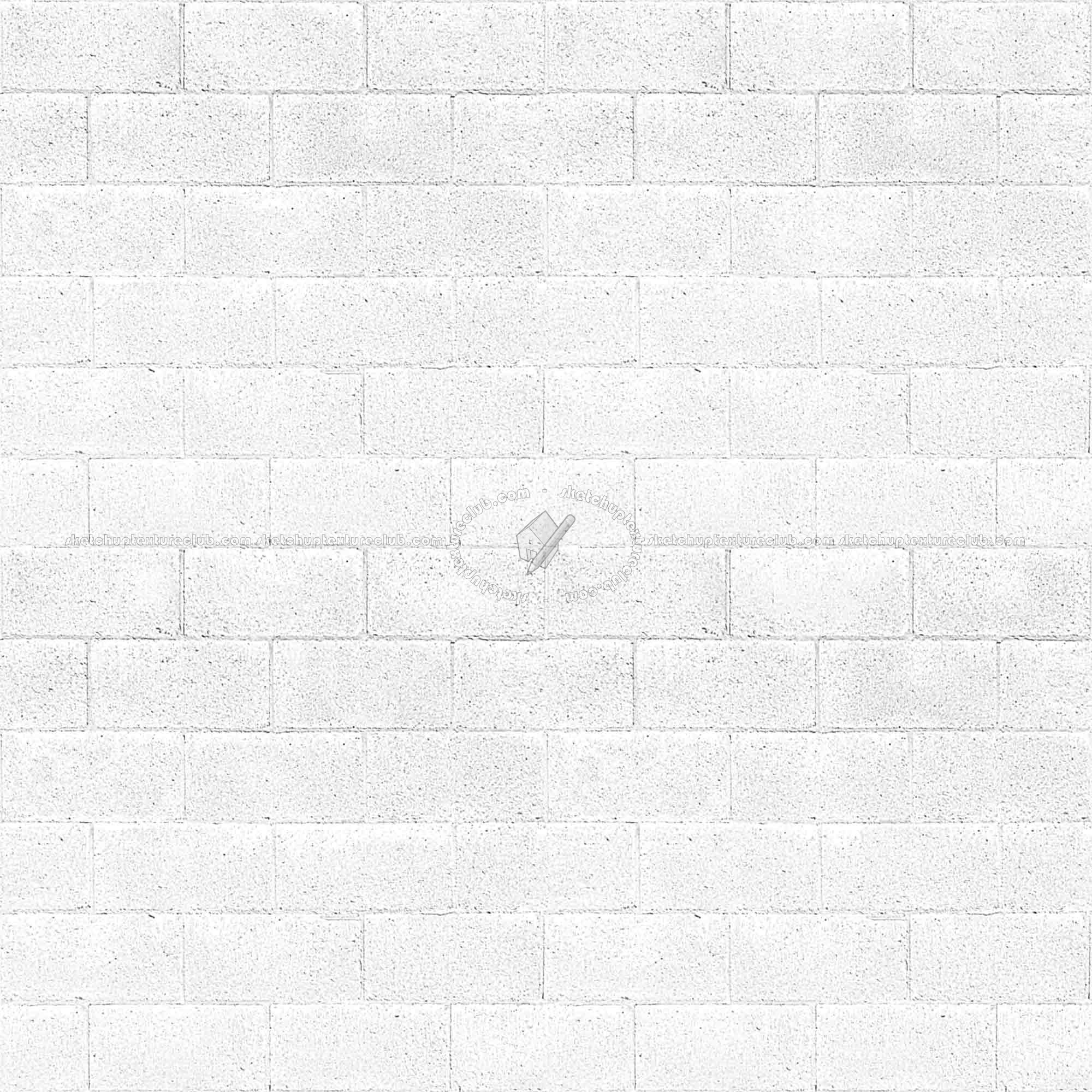 Textures   -   ARCHITECTURE   -   CONCRETE   -   Plates   -   Dirty  - Dirt cinder block texture seamless 01725 - Ambient occlusion