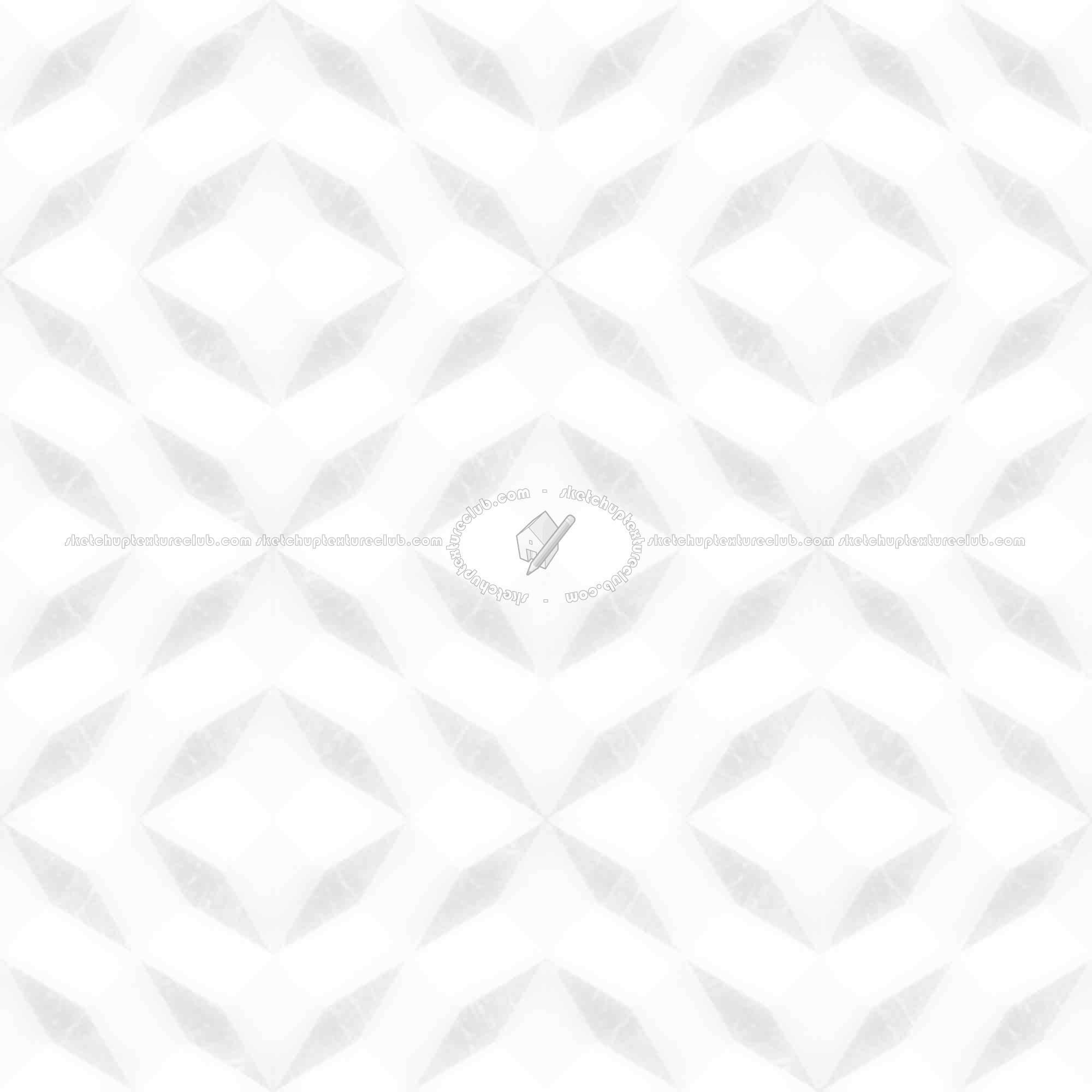 Textures   -   ARCHITECTURE   -   TILES INTERIOR   -   Marble tiles   -   Marble geometric patterns  - Illusion black white marble floor tile texture seamless 21131 - Ambient occlusion