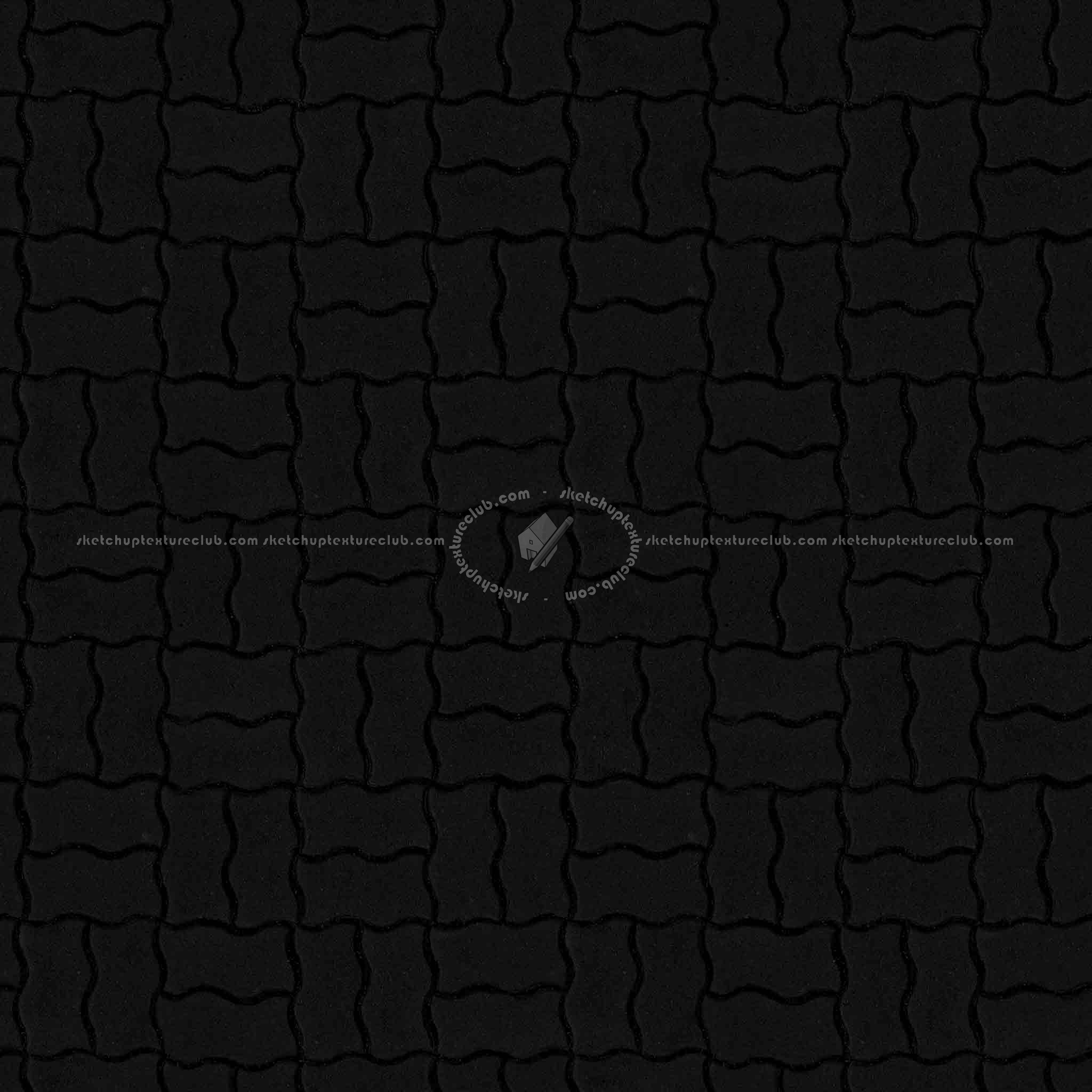 Textures   -   ARCHITECTURE   -   PAVING OUTDOOR   -   Concrete   -   Blocks regular  - Paving outdoor concrete regular block texture seamless 05639 - Specular