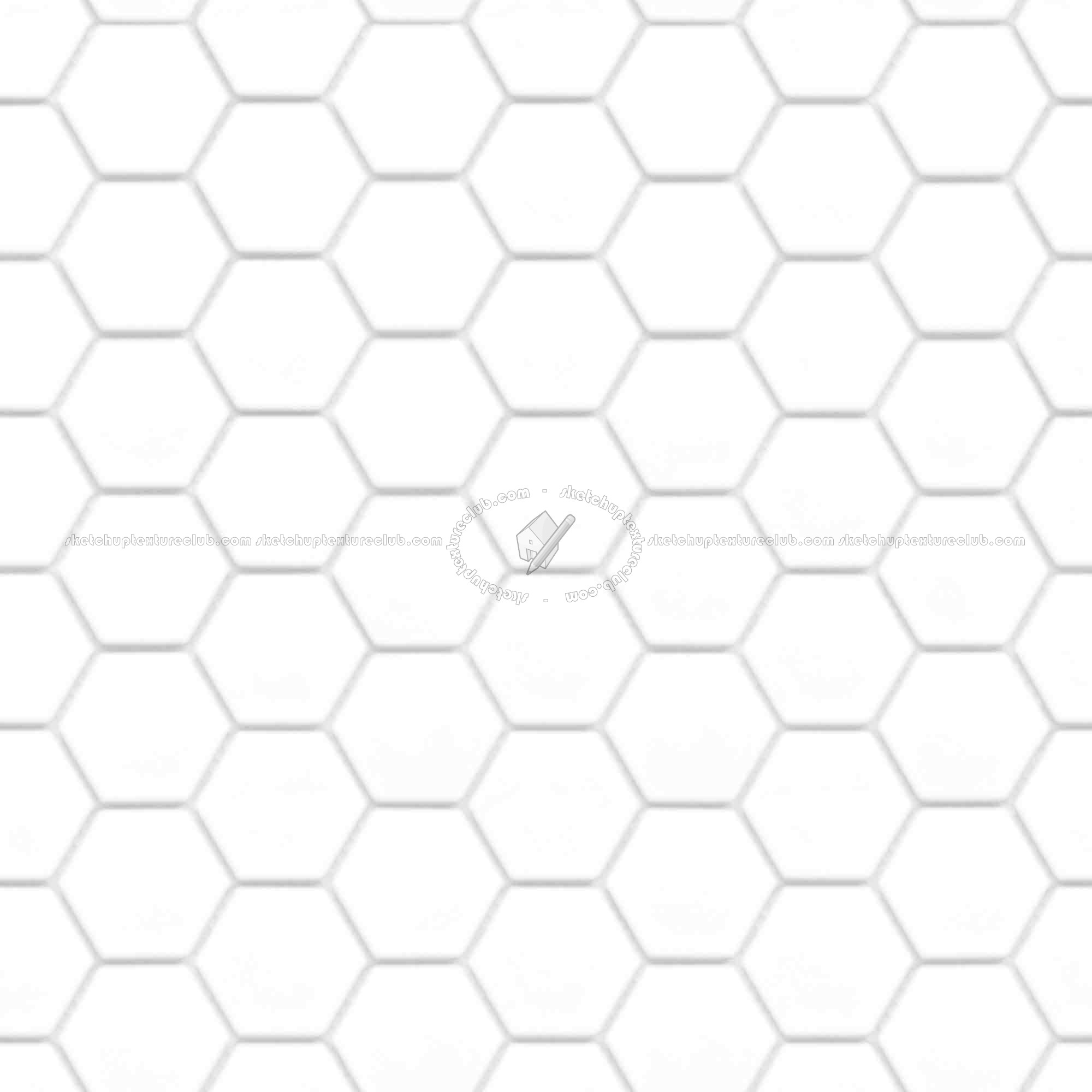 Textures   -   ARCHITECTURE   -   TILES INTERIOR   -   Hexagonal mixed  - Porcelain hexagonal texture seamless 17107 - Ambient occlusion