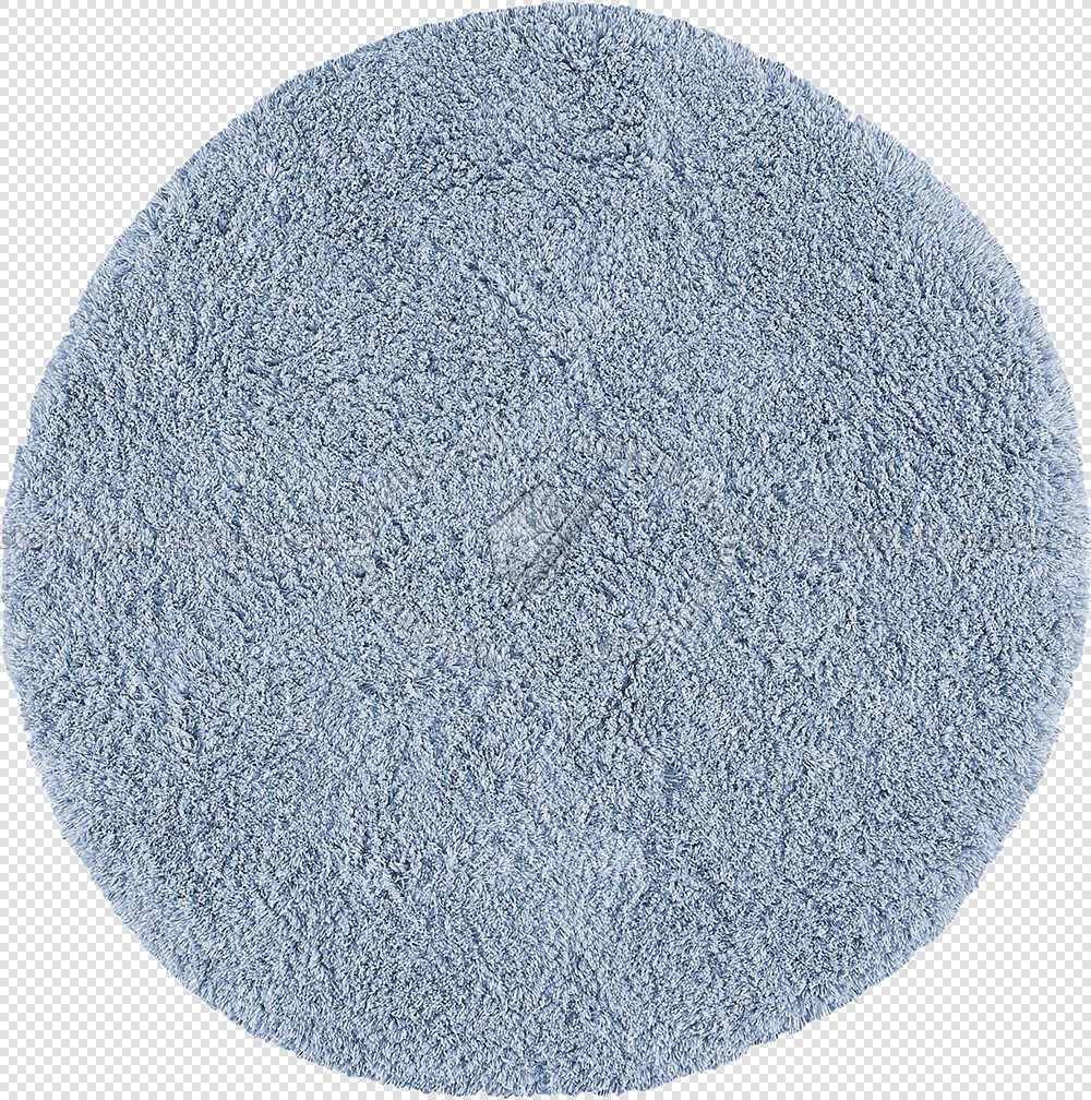 Textures   -   MATERIALS   -   RUGS   -   Round rugs  - Round long pile rug texture 19965