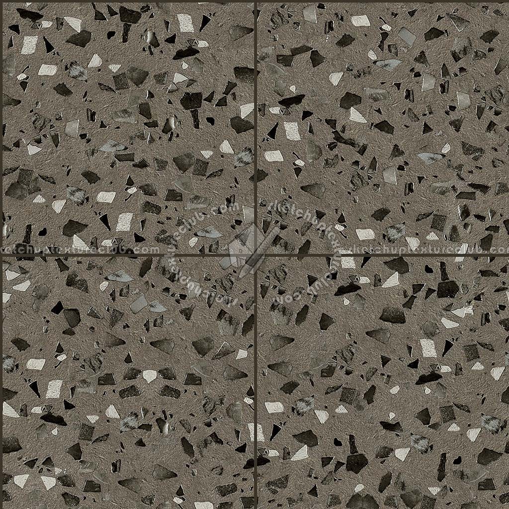 Textures   -   ARCHITECTURE   -   TILES INTERIOR   -   Terrazzo  - terrazzo floor tile PBR texture seamless 21497 (seamless)