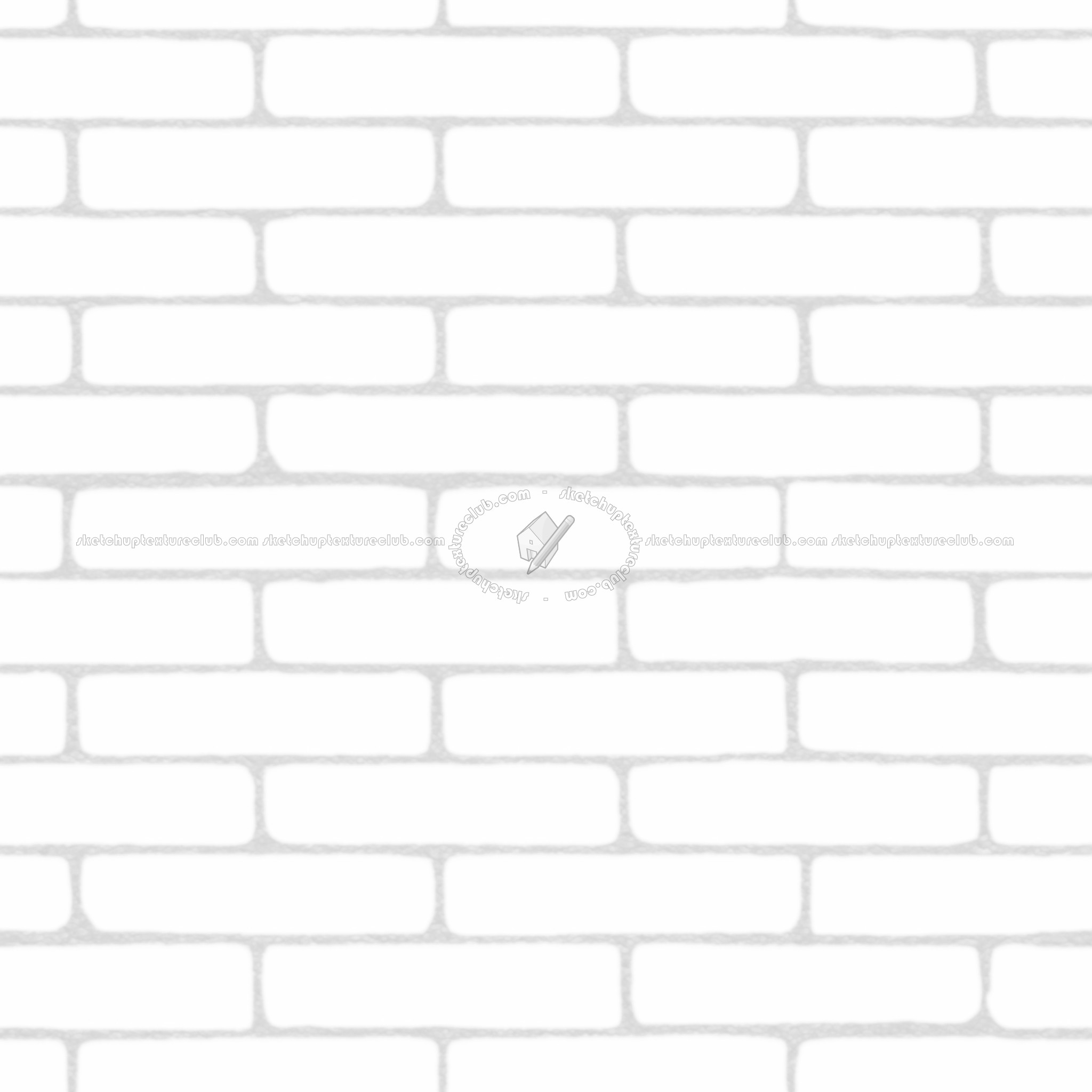 Textures   -   ARCHITECTURE   -   BRICKS   -   Colored Bricks   -   Smooth  - Texture colored bricks smooth seamless 00065 - Ambient occlusion