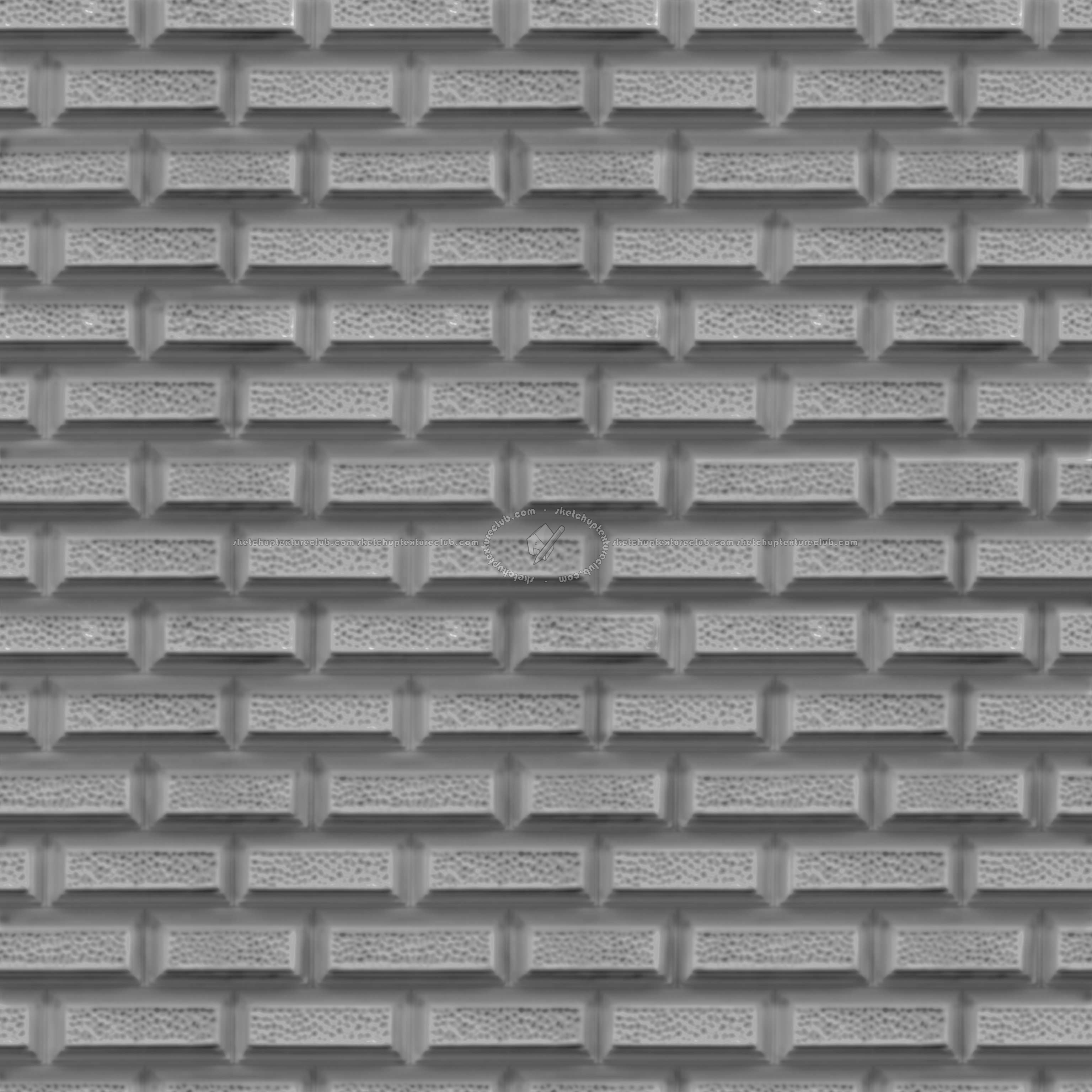 Textures   -   ARCHITECTURE   -   STONES WALLS   -   Claddings stone   -   Exterior  - Wall cladding stone texture seamless 07750 - Displacement