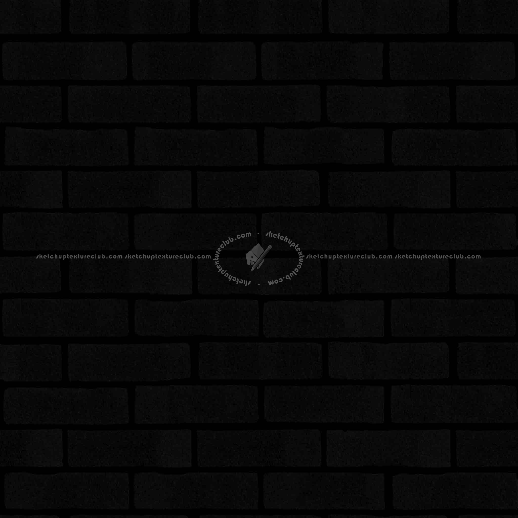 Textures   -   ARCHITECTURE   -   BRICKS   -   White Bricks  - White bricks texture seamless 00503 - Specular