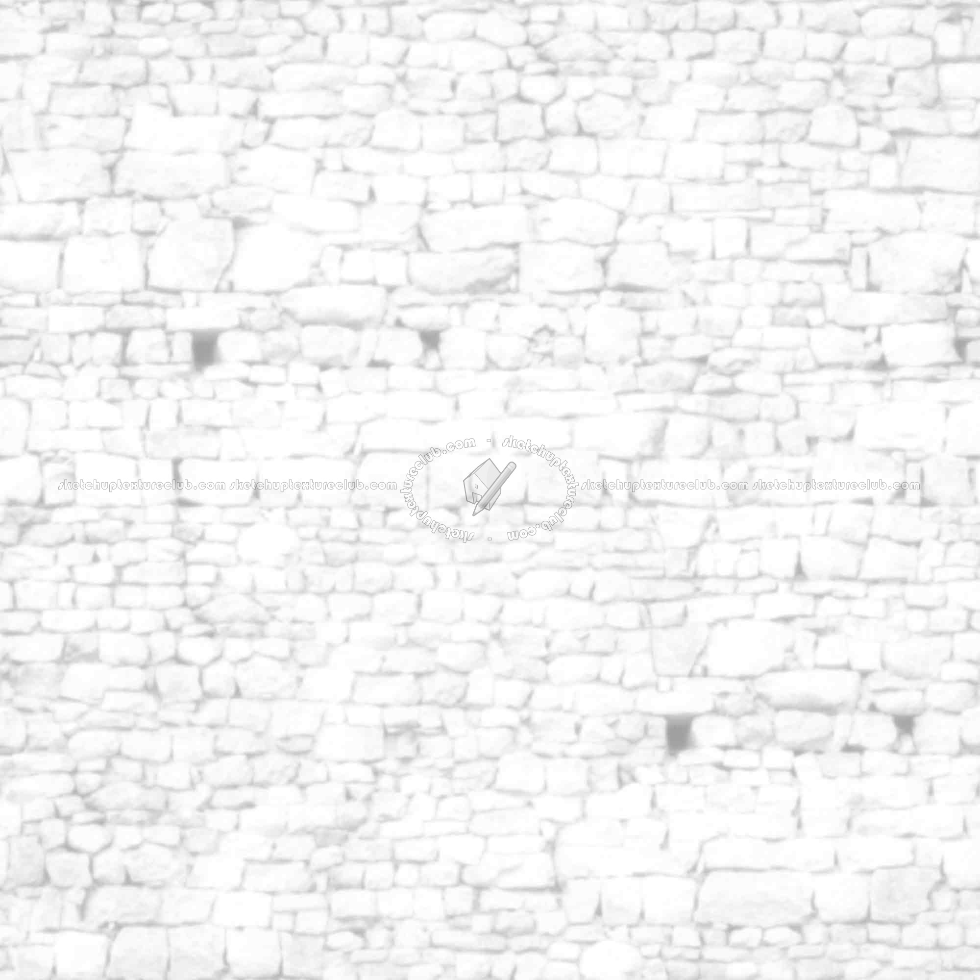 Textures   -   ARCHITECTURE   -   STONES WALLS   -   Stone walls  - Old wall stone texture seamless 08528 - Ambient occlusion