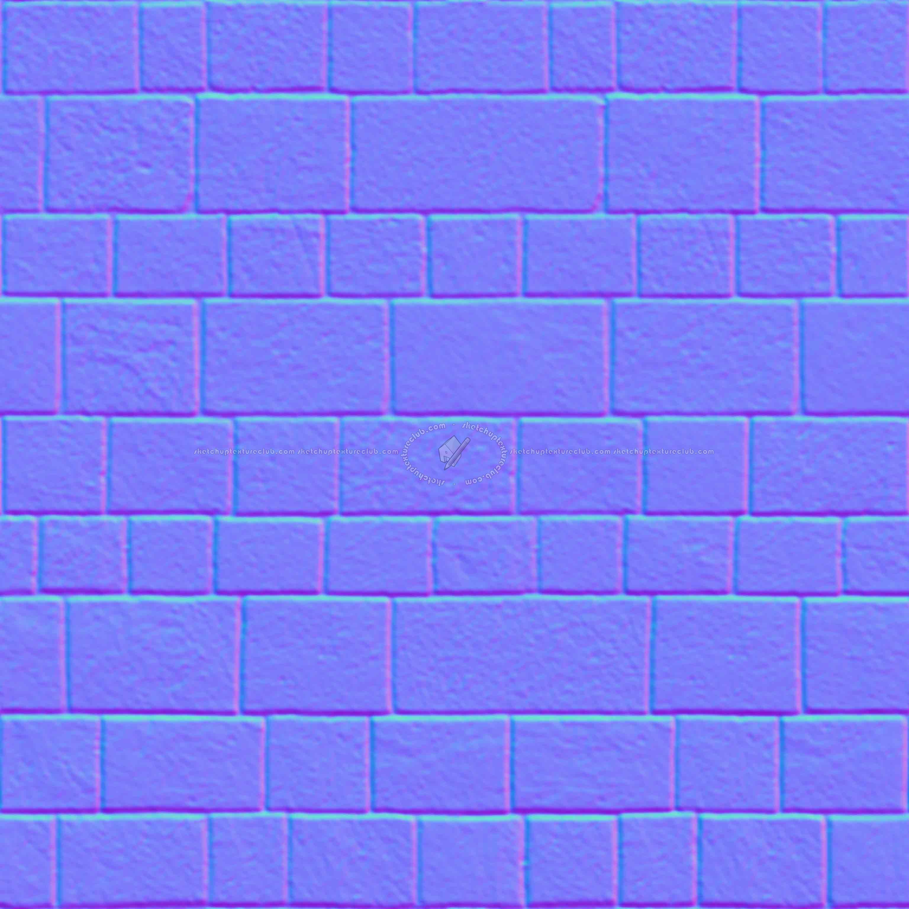 Textures   -   ARCHITECTURE   -   PAVING OUTDOOR   -   Pavers stone   -   Blocks mixed  - porphyry flooring pbr texture seamless 22400 - Normal