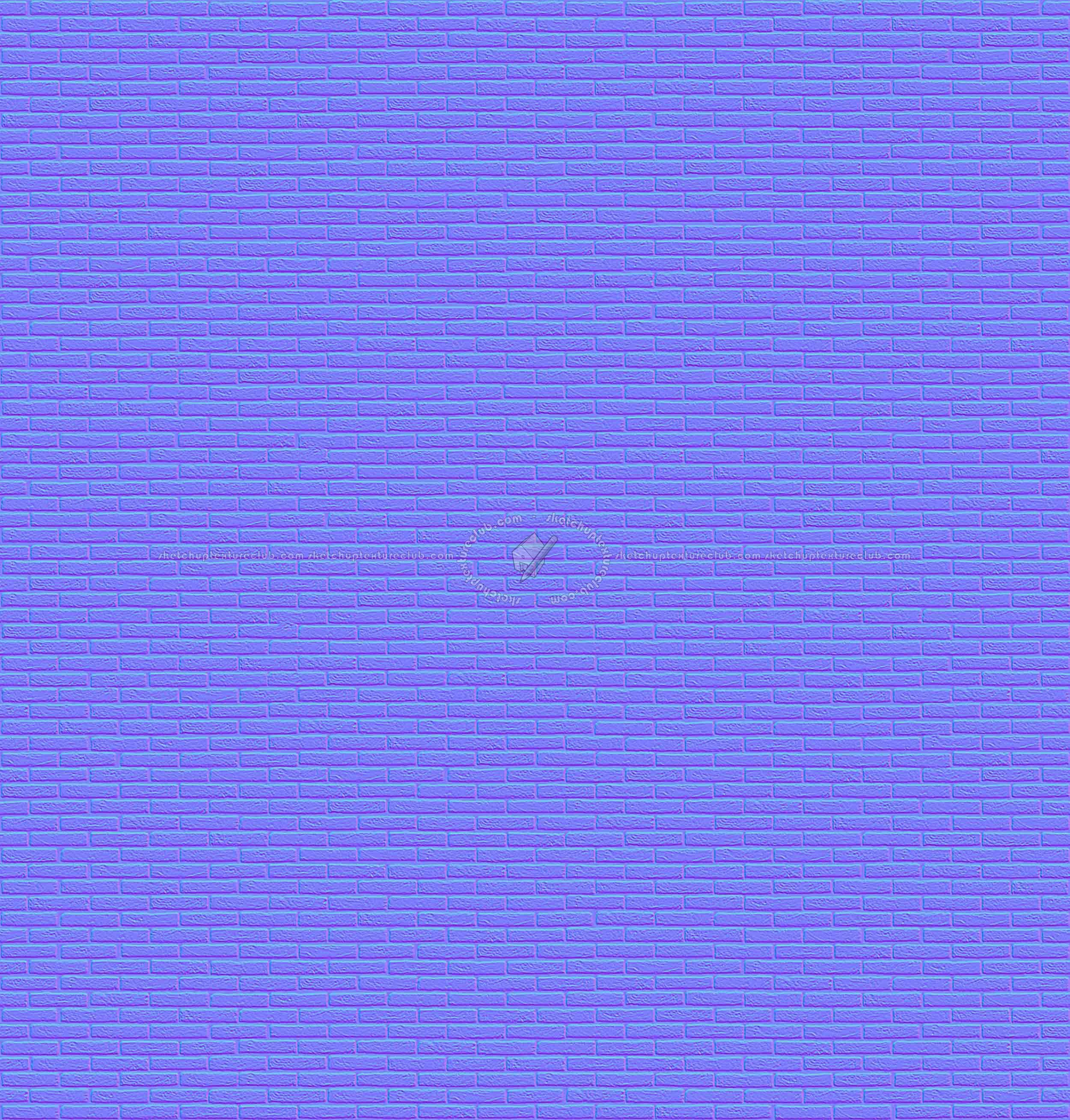 Textures   -   ARCHITECTURE   -   BRICKS   -   Facing Bricks   -   Rustic  - Rustic bricks texture seamless 17225 - Normal