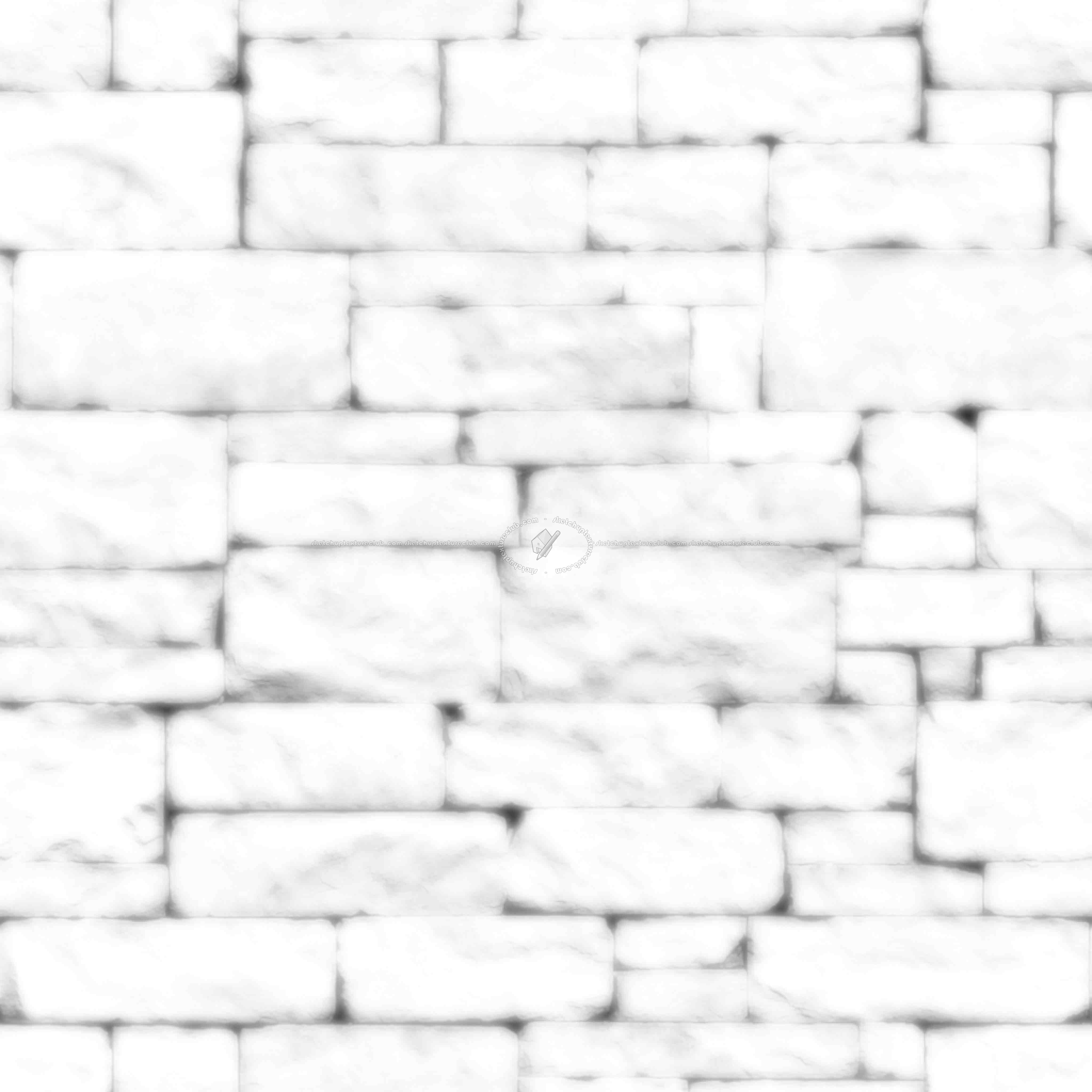 Textures   -   ARCHITECTURE   -   STONES WALLS   -   Stone blocks  - stone blocks wall pbr texture seamless 22579 - Ambient occlusion