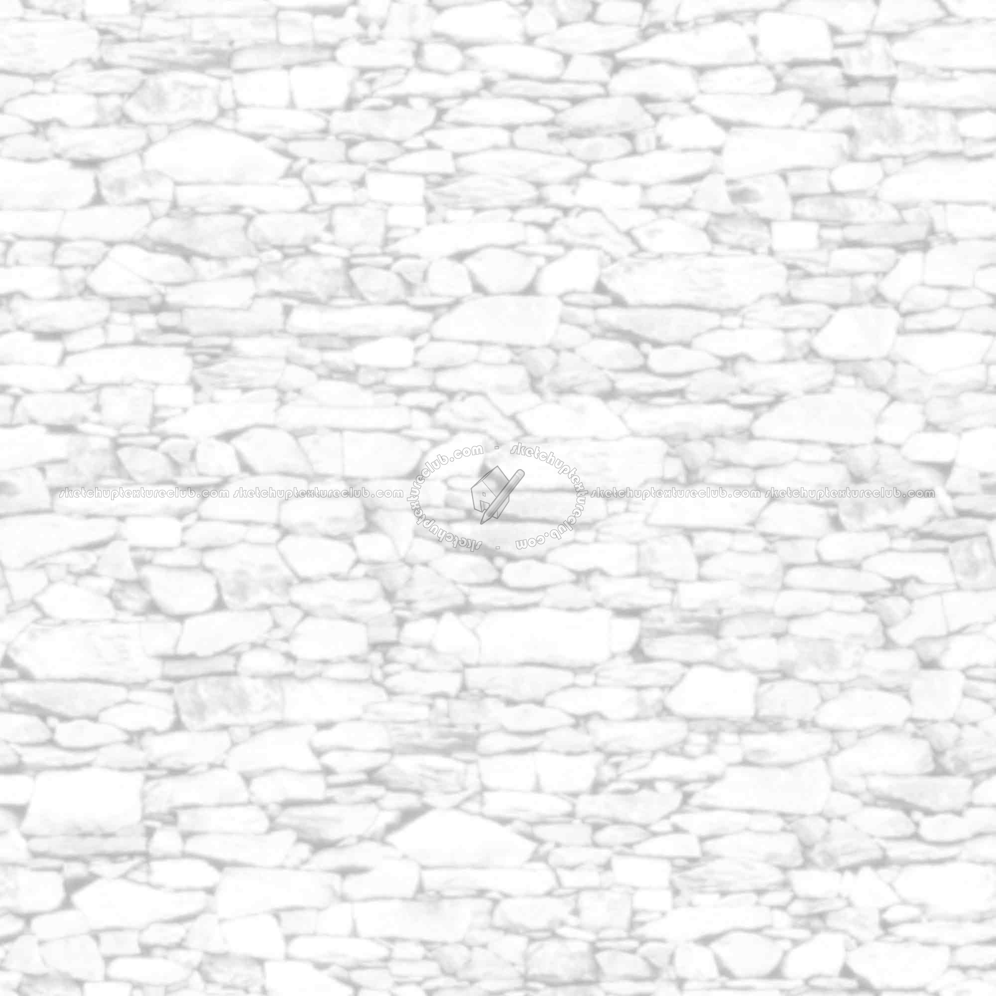 Textures   -   ARCHITECTURE   -   STONES WALLS   -   Stone walls  - Old wall stone texture seamless 08529 - Ambient occlusion