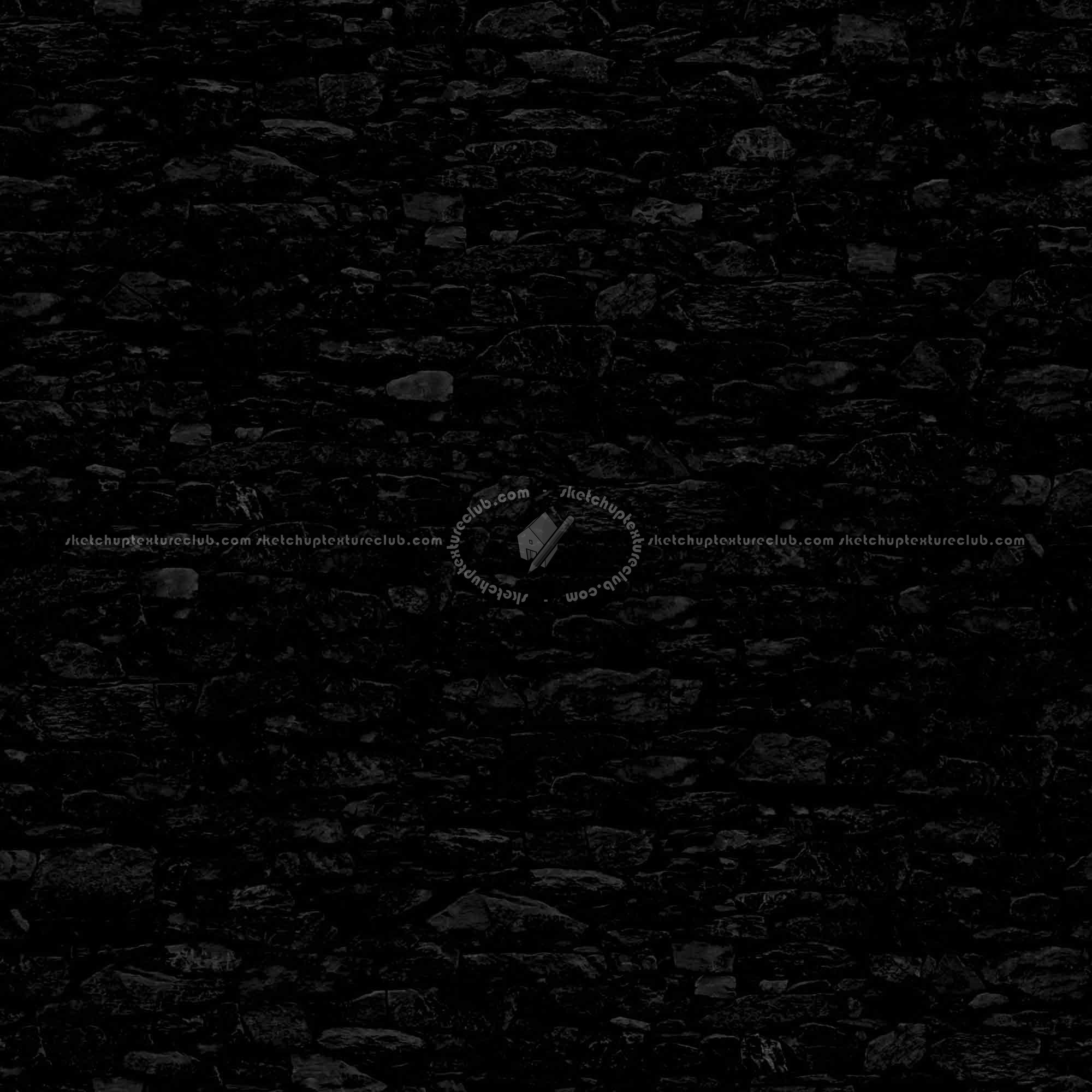 Textures   -   ARCHITECTURE   -   STONES WALLS   -   Stone walls  - Old wall stone texture seamless 08529 - Specular